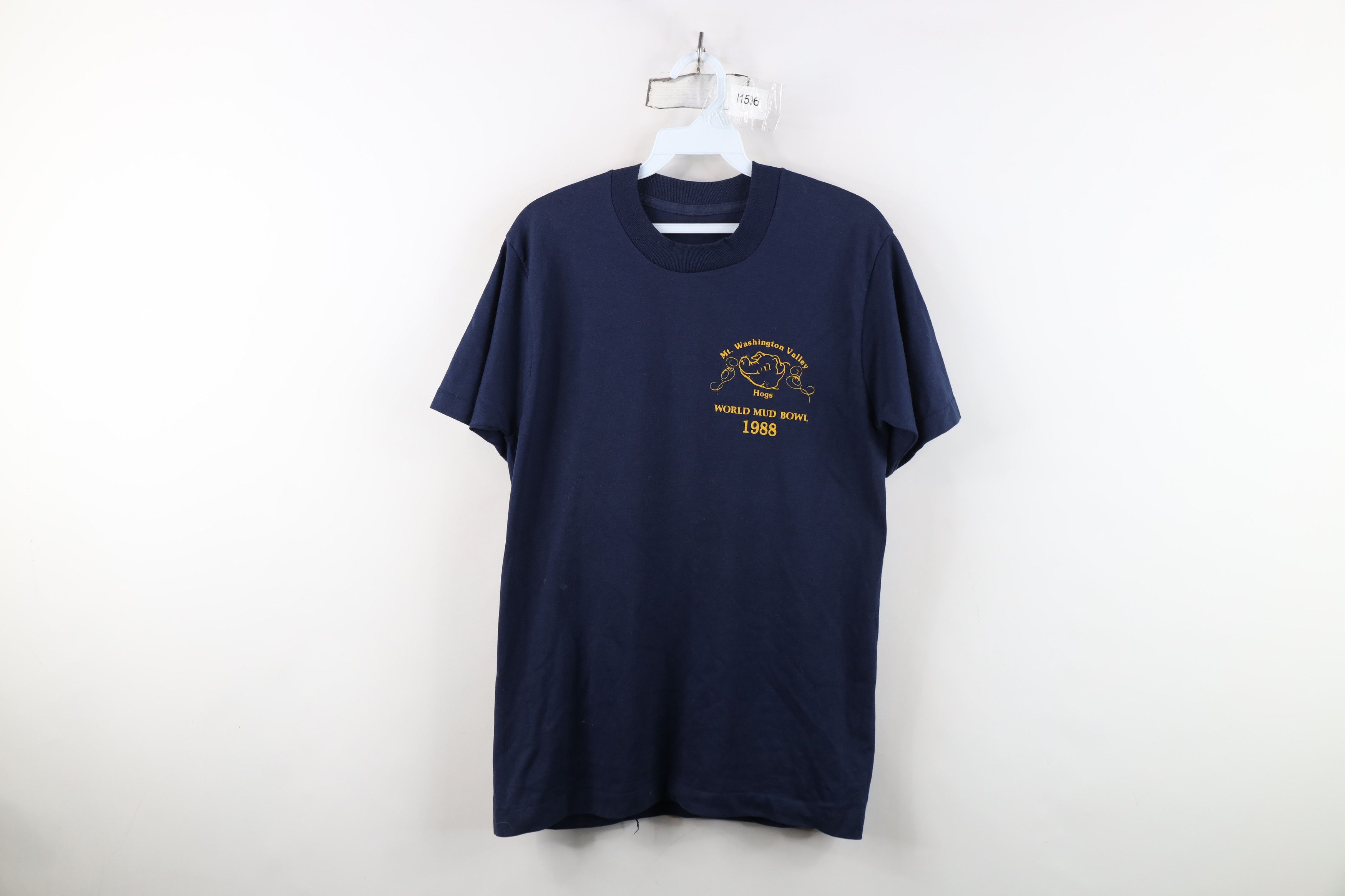 Vintage Vintage 80s Washington World Mud Bowl Hogs T-Shirt USA Size US S / EU 44-46 / 1 - 1 Thumbnail