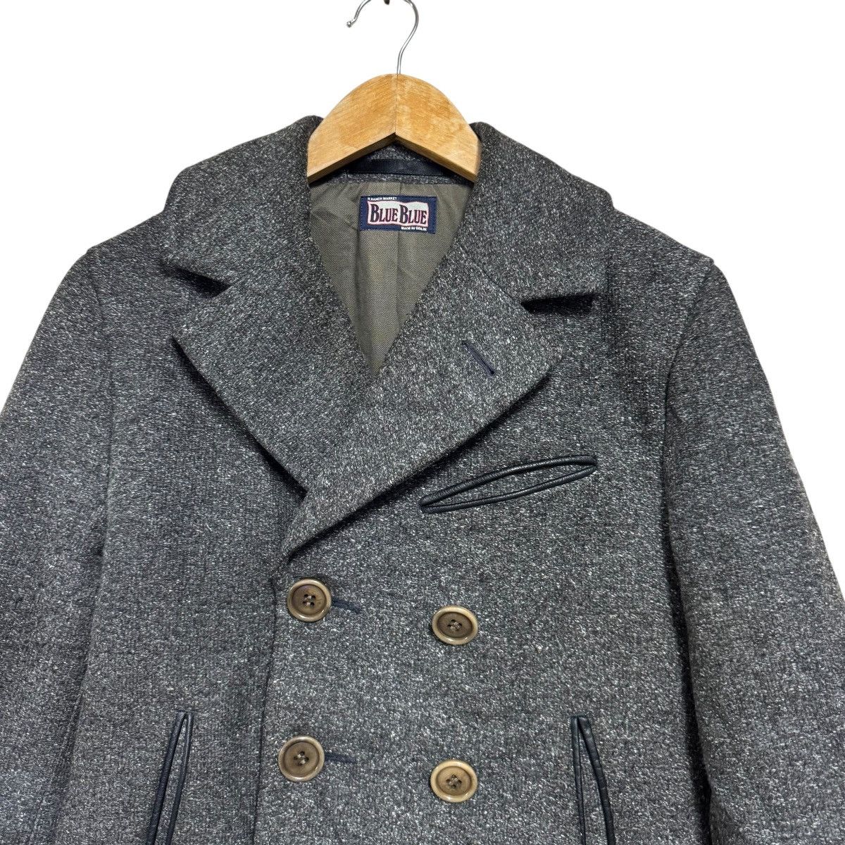 Blue Blue Japan Blue Blue Cashmere Peacoat Jacket Size US S / EU 44-46 / 1 - 2 Thumbnail