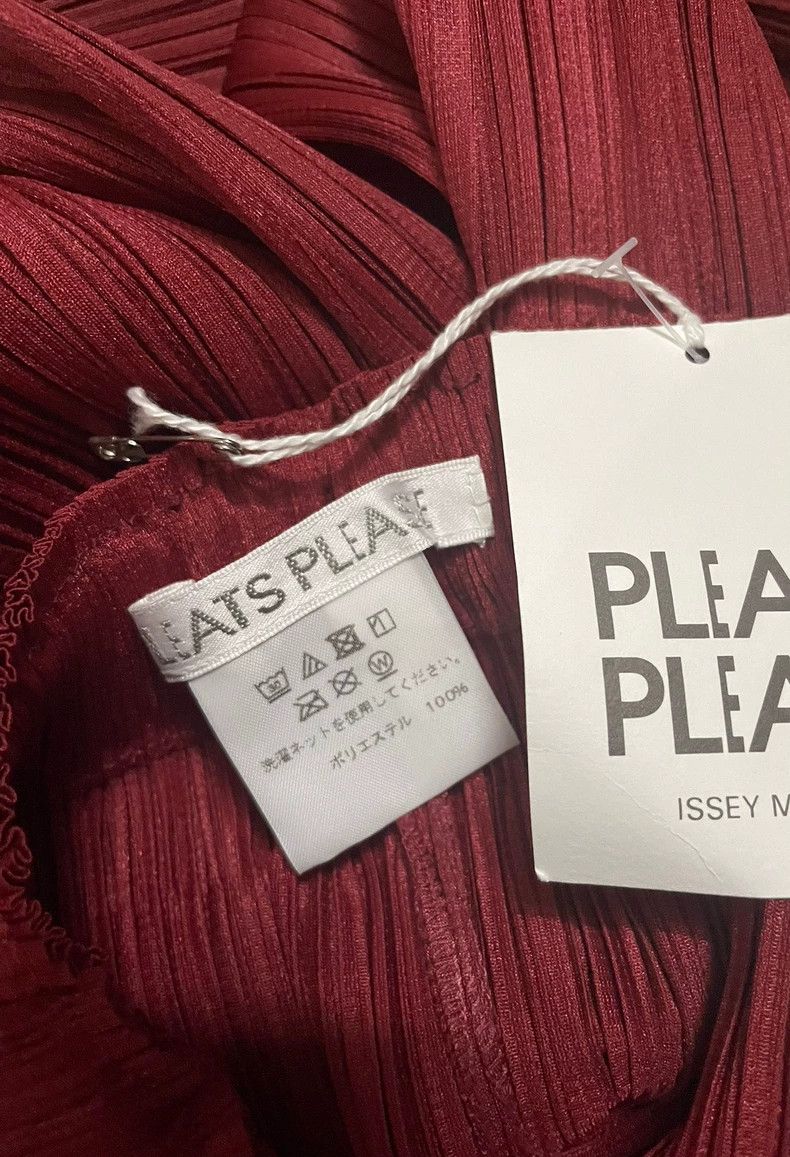 Issey Miyake Issey Miyake Red pleated pants Size 25" / US 0 / IT 36 - 3 Thumbnail