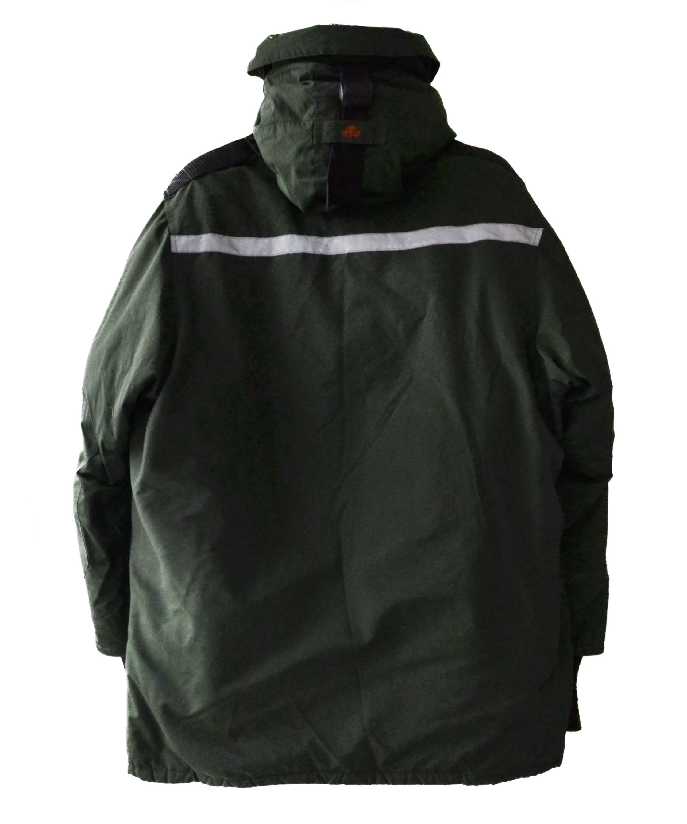 Canada Goose CANADA GOOSE Jacket Down Heli Parka Zip Green Vintage 80s Size US L / EU 52-54 / 3 - 8 Thumbnail