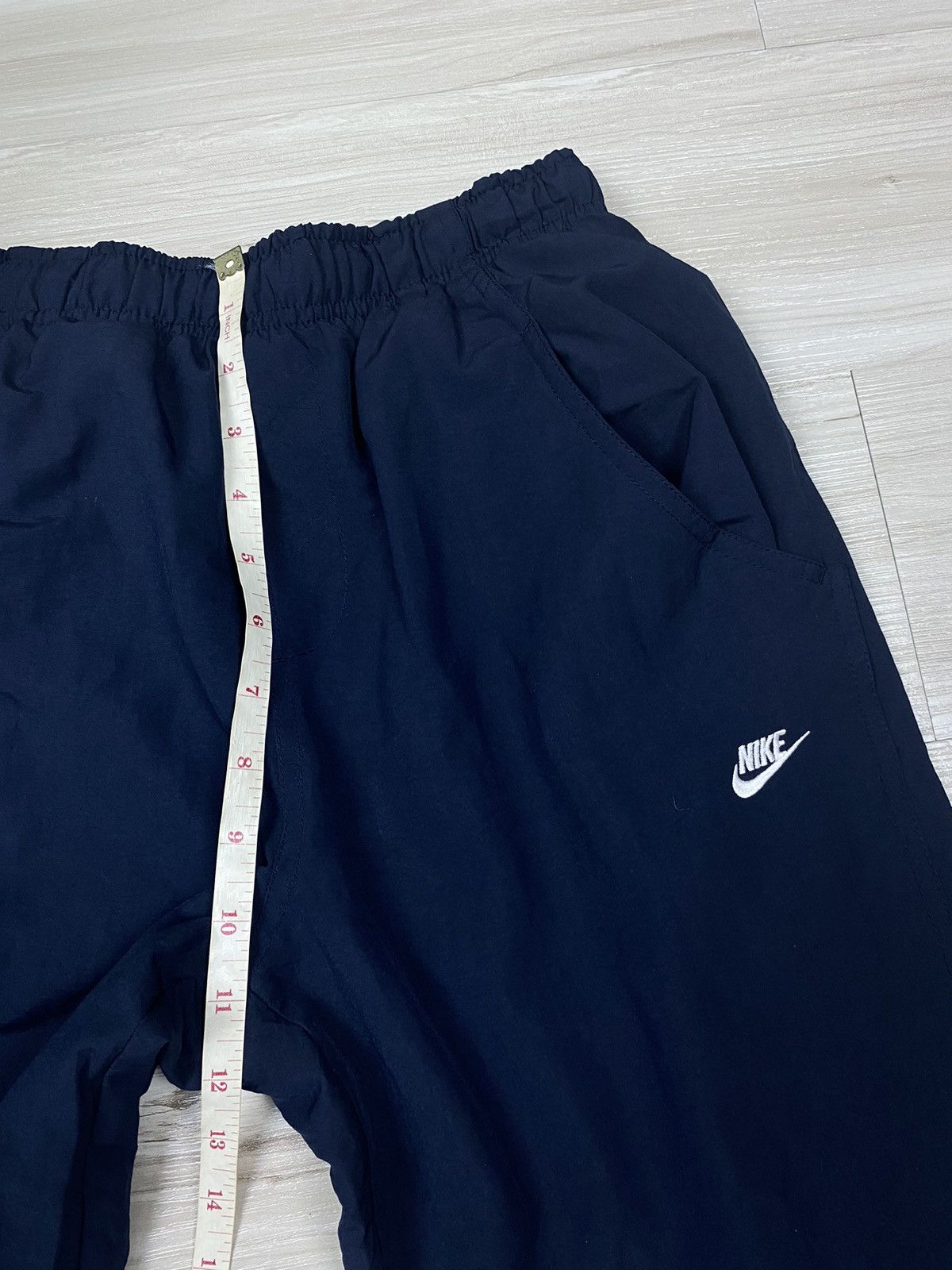 Nike × Vintage Nike Y2K Double swoosh Vintage Nylon Track Pants Drill Track Size US 30 / EU 46 - 9 Thumbnail
