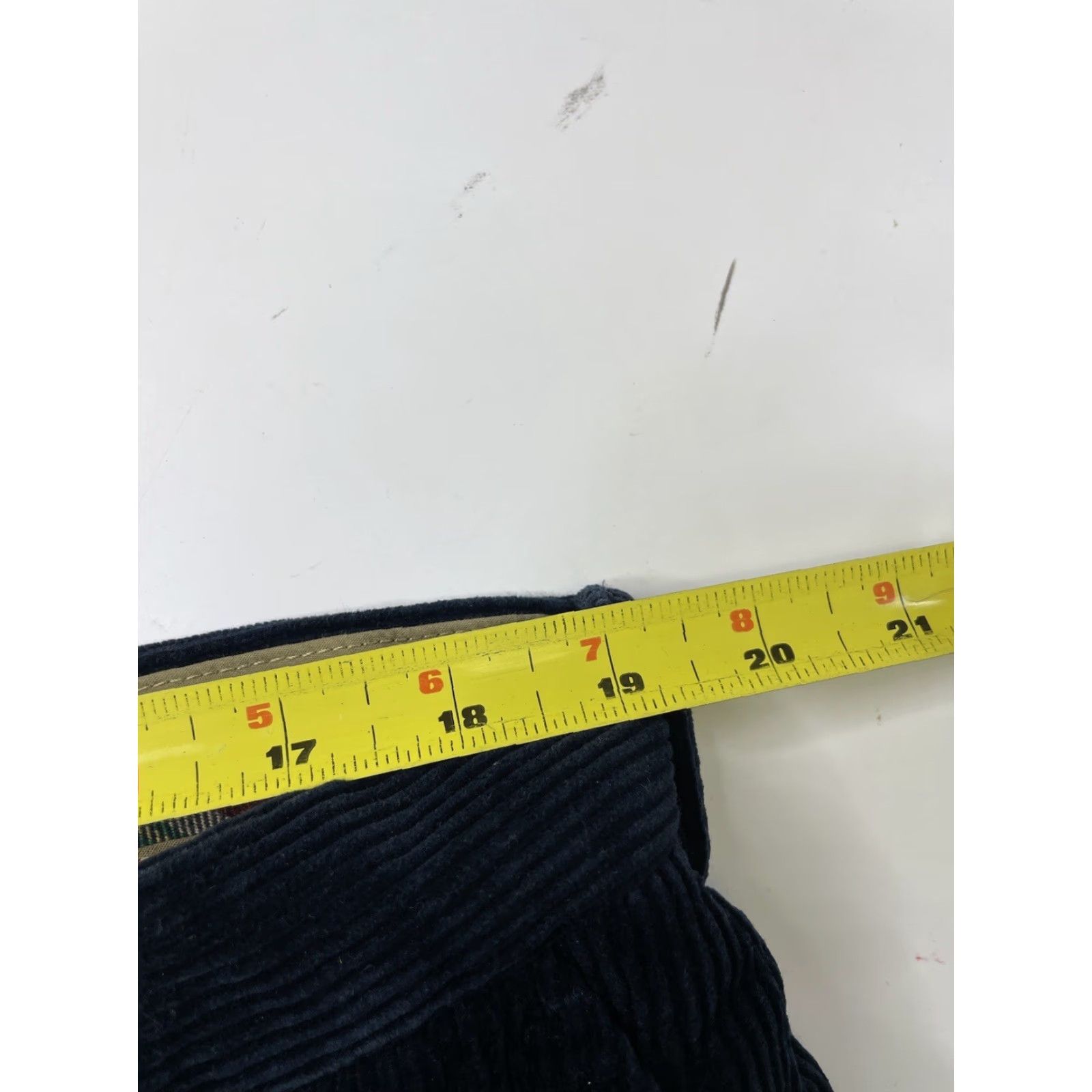 Polo Ralph Lauren VINTAGE Polo Ralph Lauren Pants Corduroy Men 40x30 Navy Blue Preston Straight Leg Flat Front 5-Pocket Size US L / EU 52-54 / 3 - 5 Thumbnail