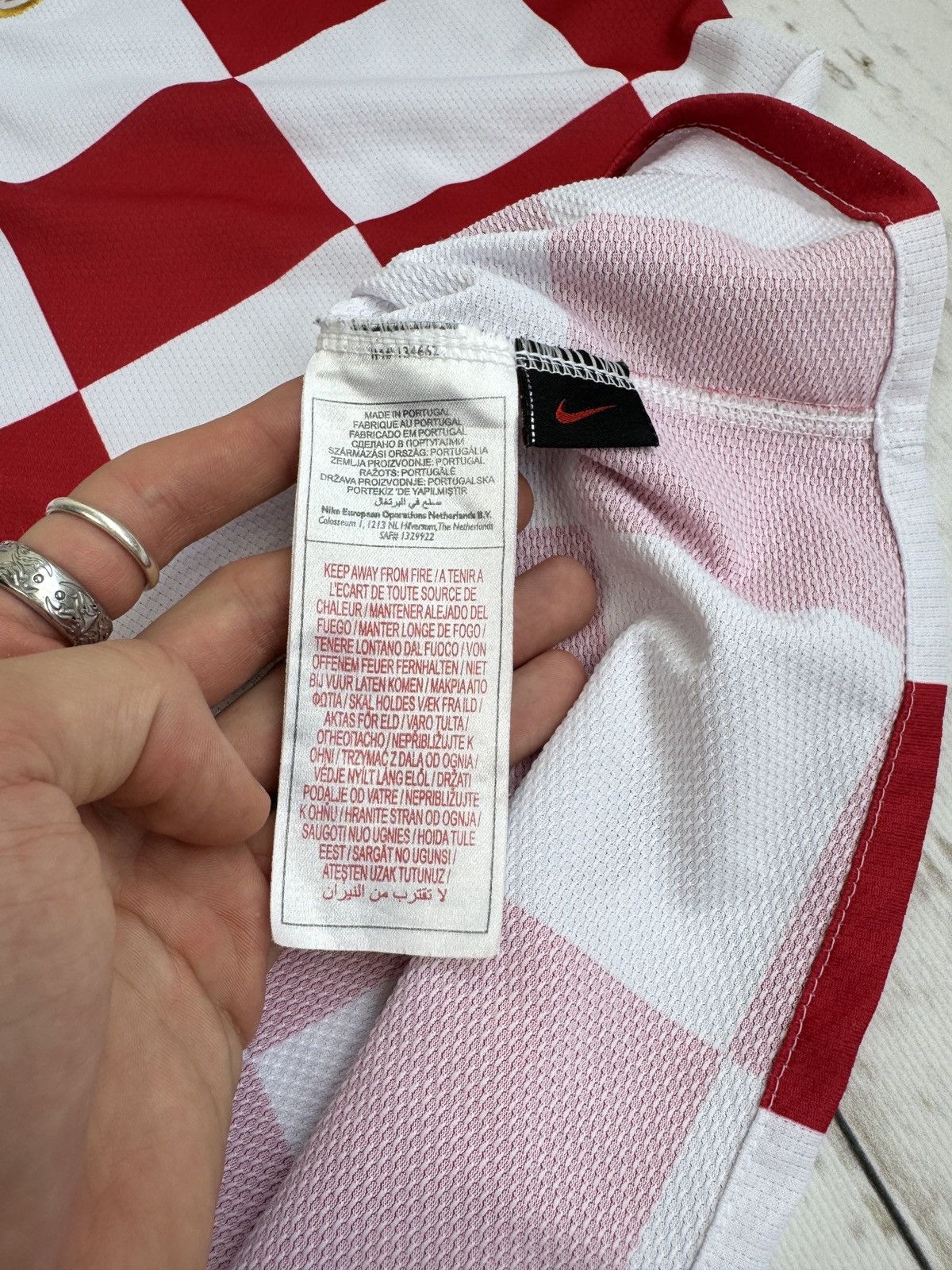 Nike Nike Croatia National Team 2008/2009 Home Soccer Kit Vintage Size US L / EU 52-54 / 3 - 5 Thumbnail