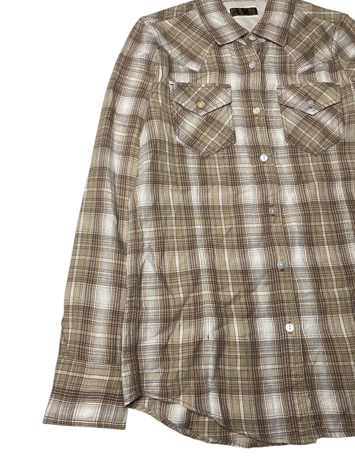 GOA 2000's GOA Western Plaid Shirts Size US S / EU 44-46 / 1 - 3 Thumbnail