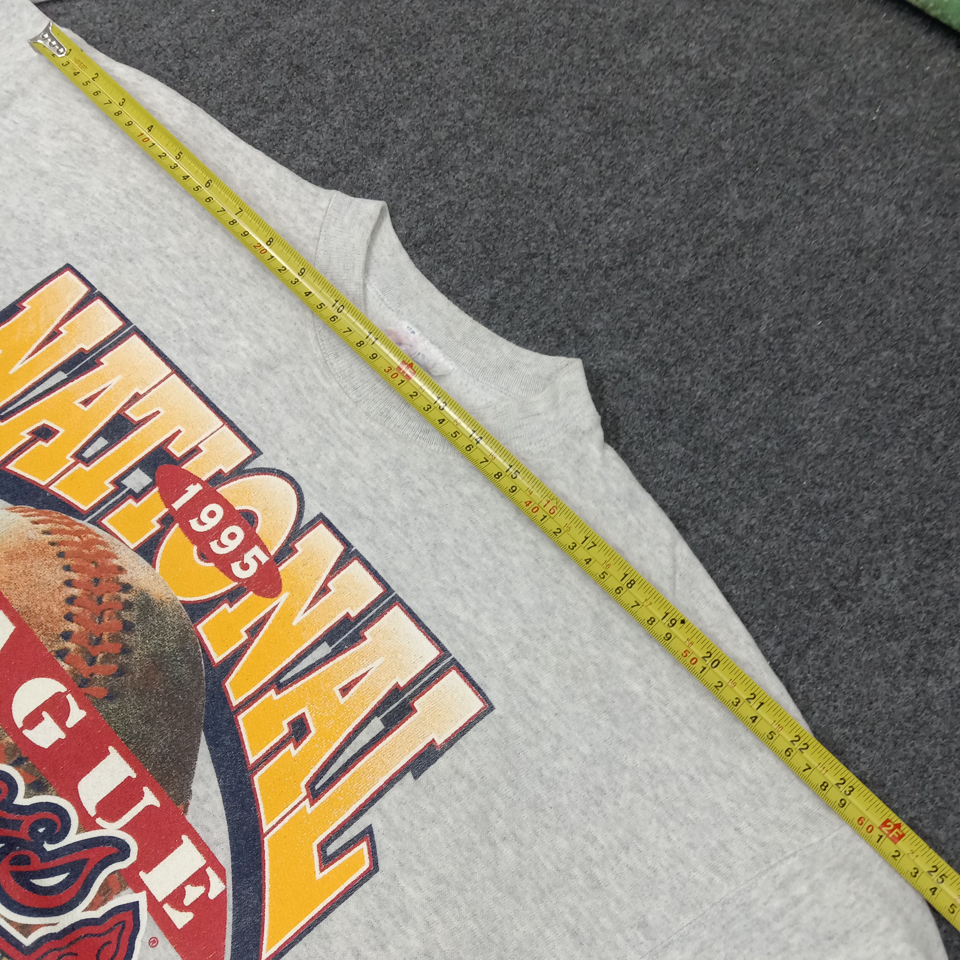 MLB 90's Atlanta Braves Baseball Team Sweatshirt C251N13 Size US L / EU 52-54 / 3 - 5 Thumbnail