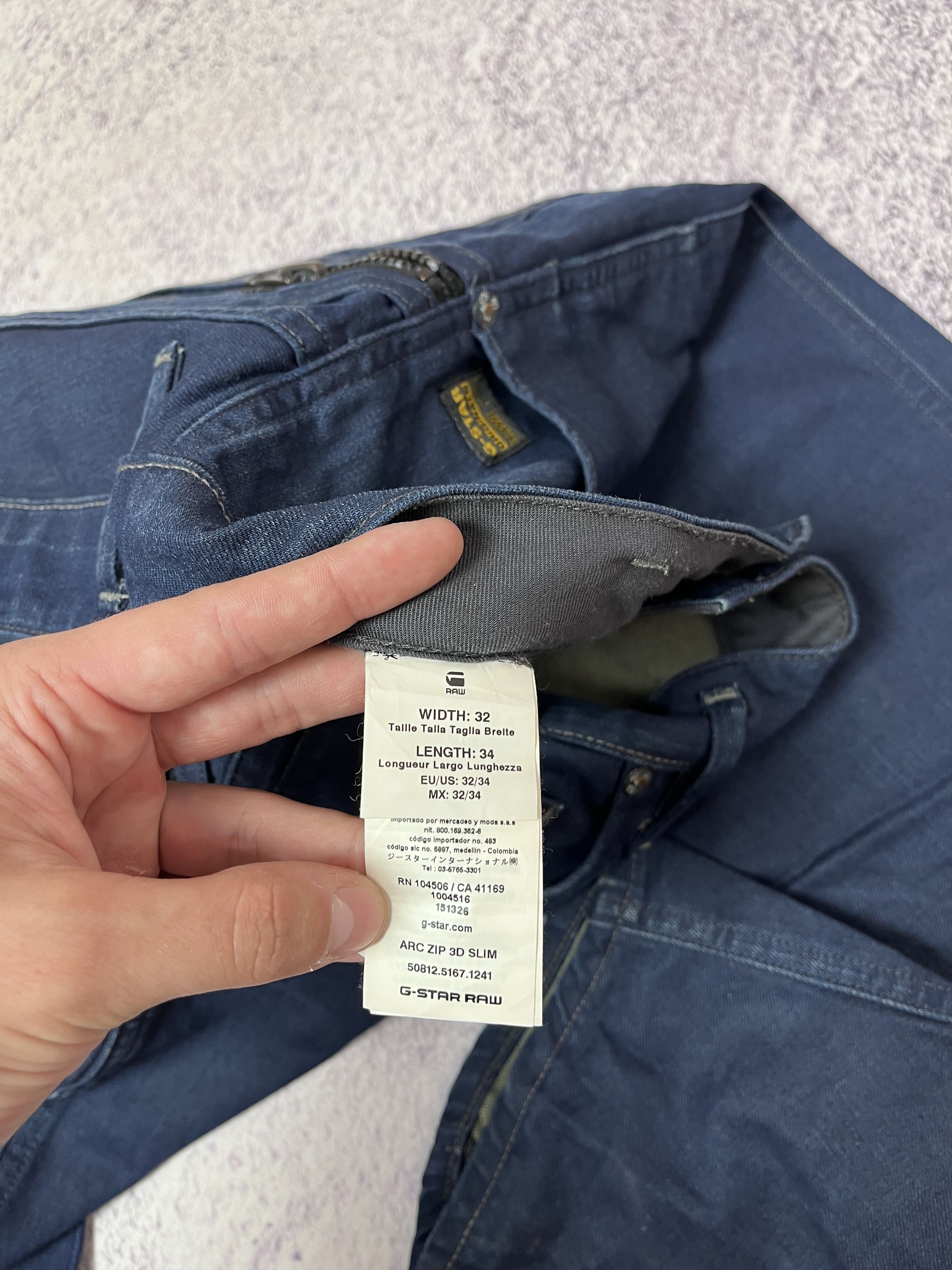 G-Star × Vintage Men's banana jeans G-Star Raw size 32 made in India Size US 32 / EU 48 - 6 Thumbnail