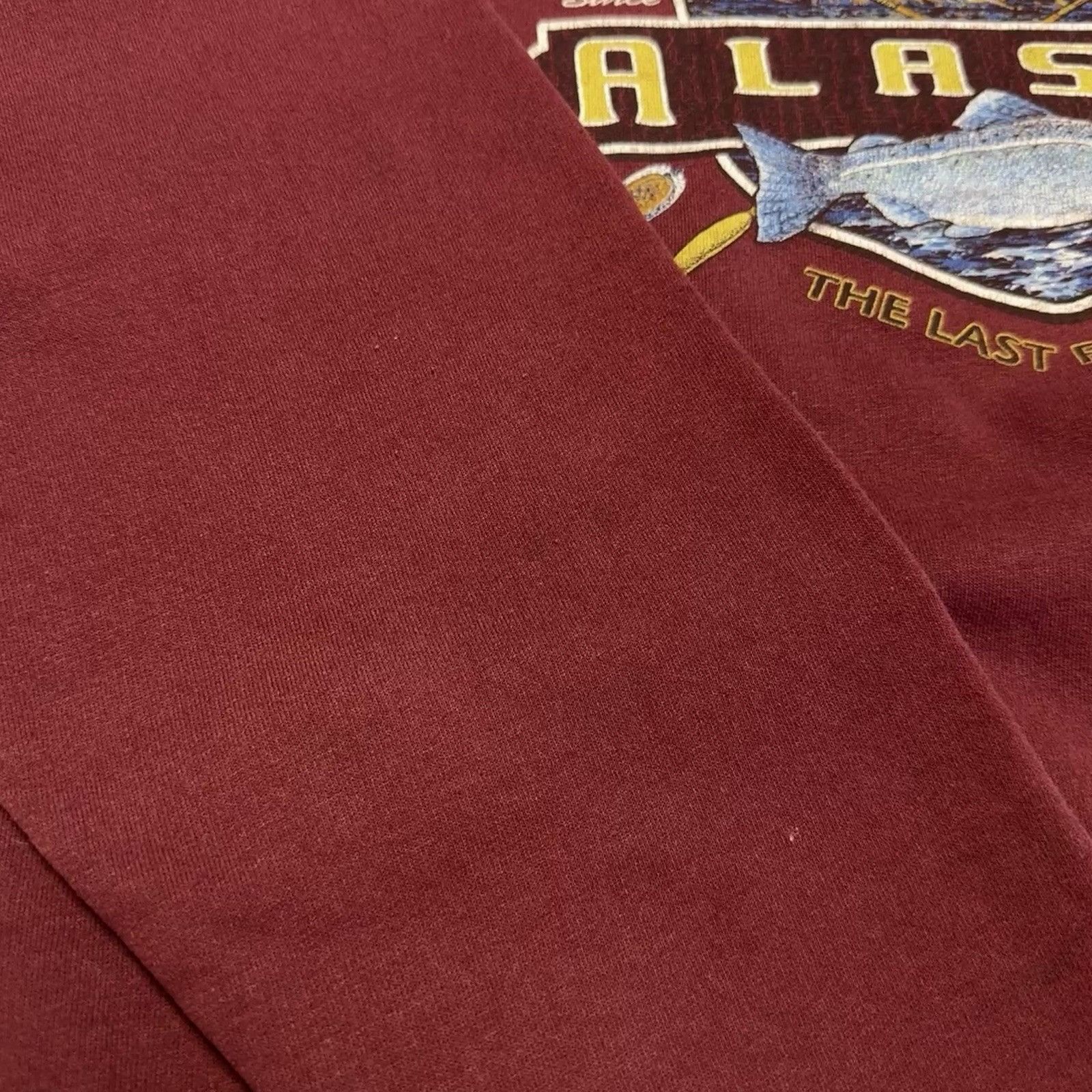 Vintage Vintage Alaska Fishing Sweatshirt Mens M 21x24 Kodiak Last F Size US M / EU 48-50 / 2 - 7 Thumbnail