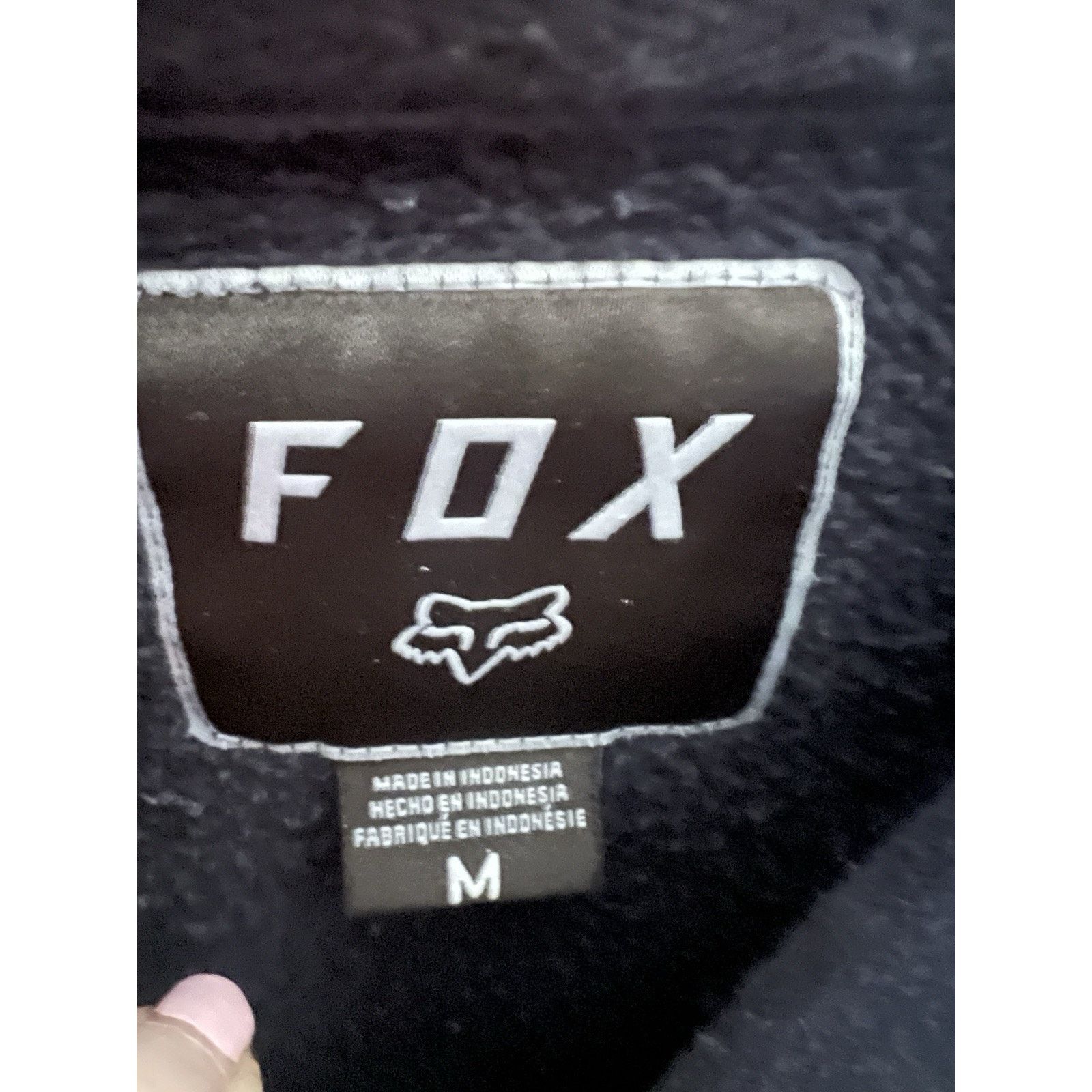 Fox Racing FOX Racing Black Graphic Pullover Hoodie Sweatshirt Medium Size US M / EU 48-50 / 2 - 5 Thumbnail