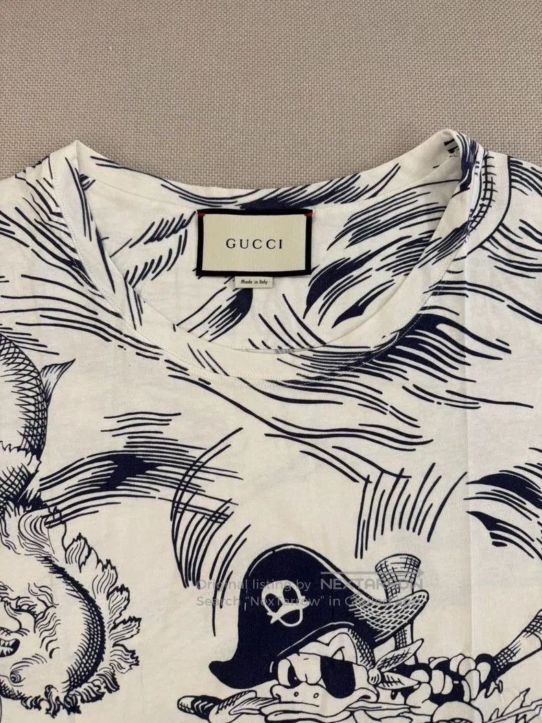Gucci Gucci Men's Graphic Short Sleeve T. Size US M / EU 48-50 / 2 - 2 Thumbnail