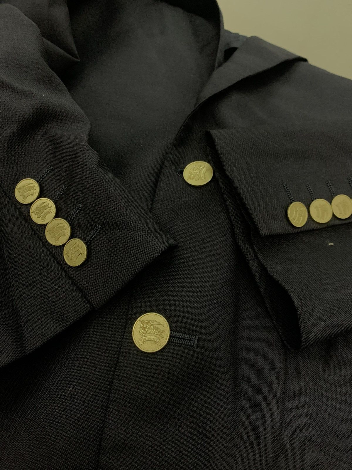 Burberry × Japanese Brand × Vintage Vintage Burberrys Blazer Japan design coat Jacket Size US L / EU 52-54 / 3 - 7 Thumbnail