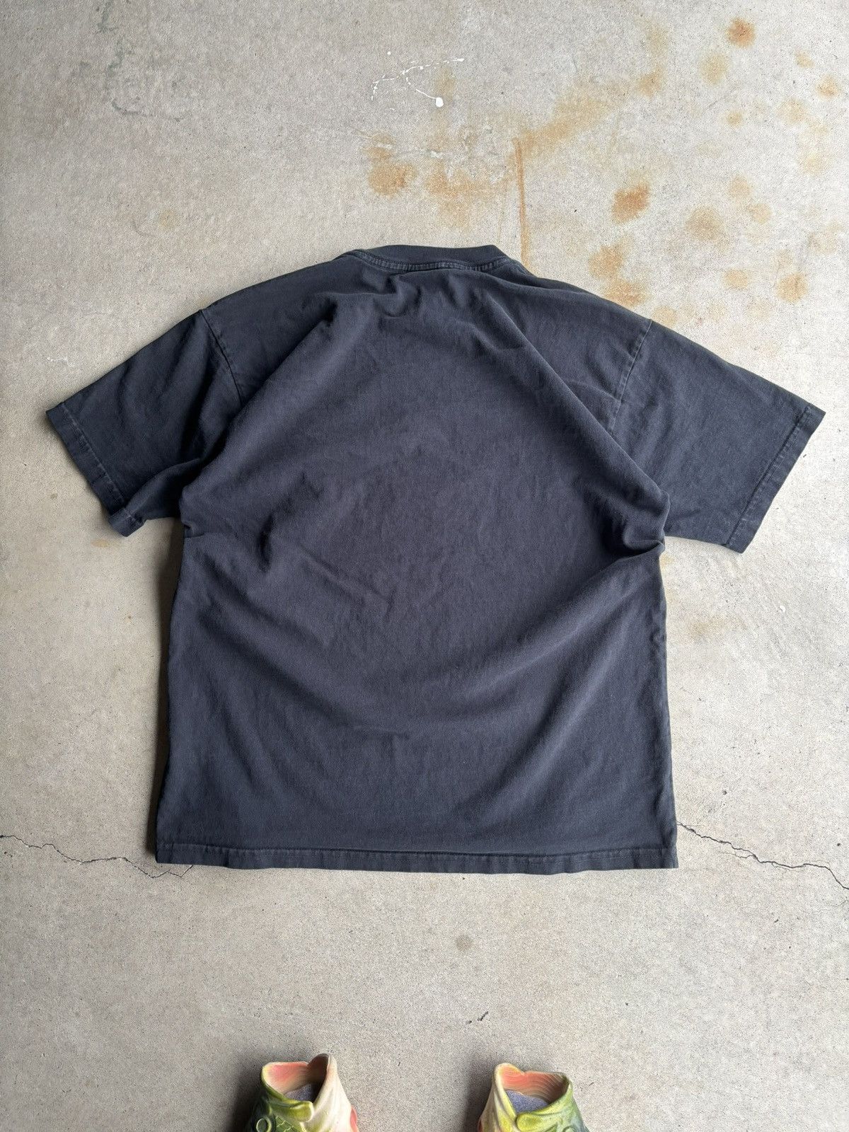 Obey Crazy Obey Skate Heavyweight Grunge Boxy Tee Size US M / EU 48-50 / 2 - 2 Thumbnail
