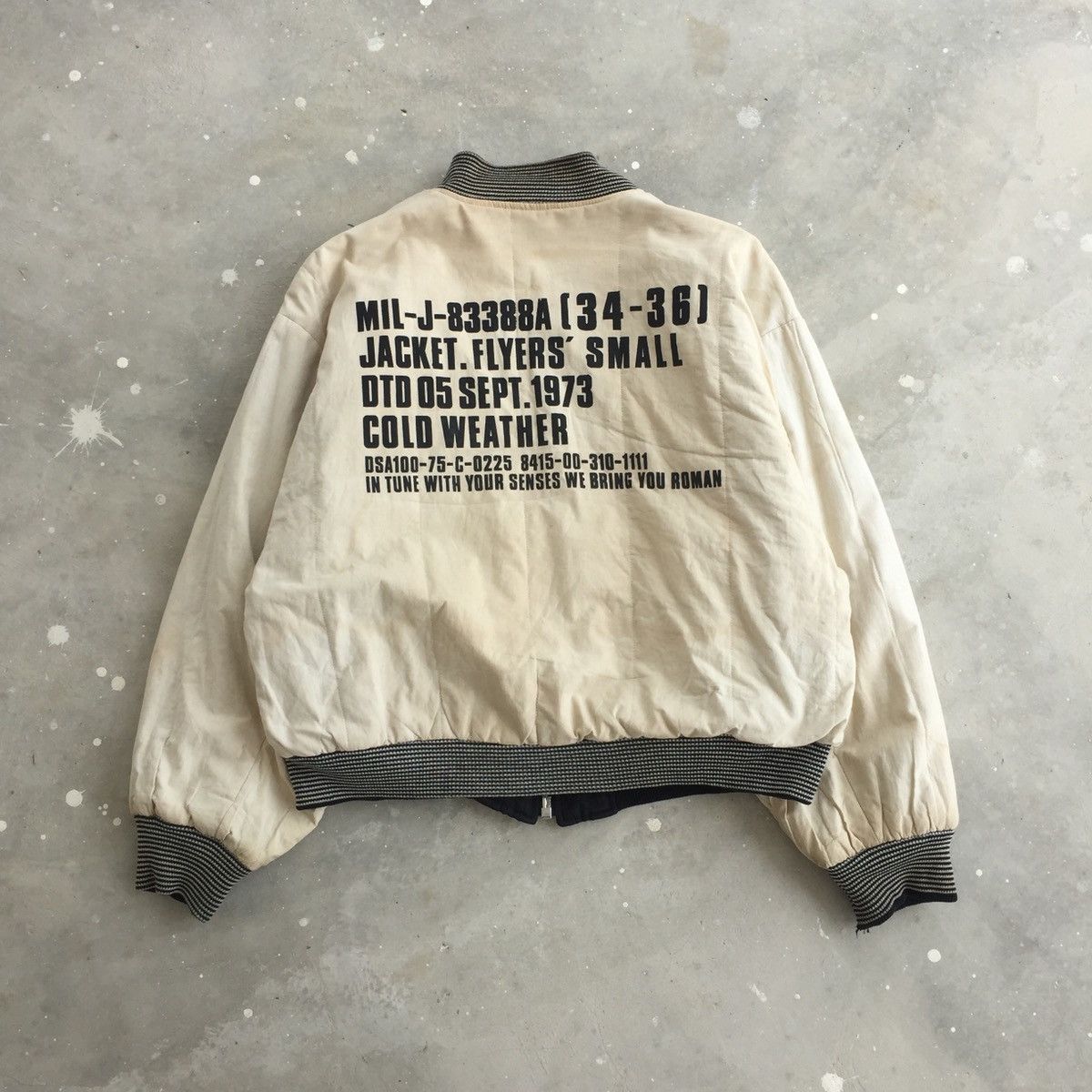 Vintage Vintage USAF Cold Weather Flyers Reversible Jacket Size US L / EU 52-54 / 3 - 5 Thumbnail