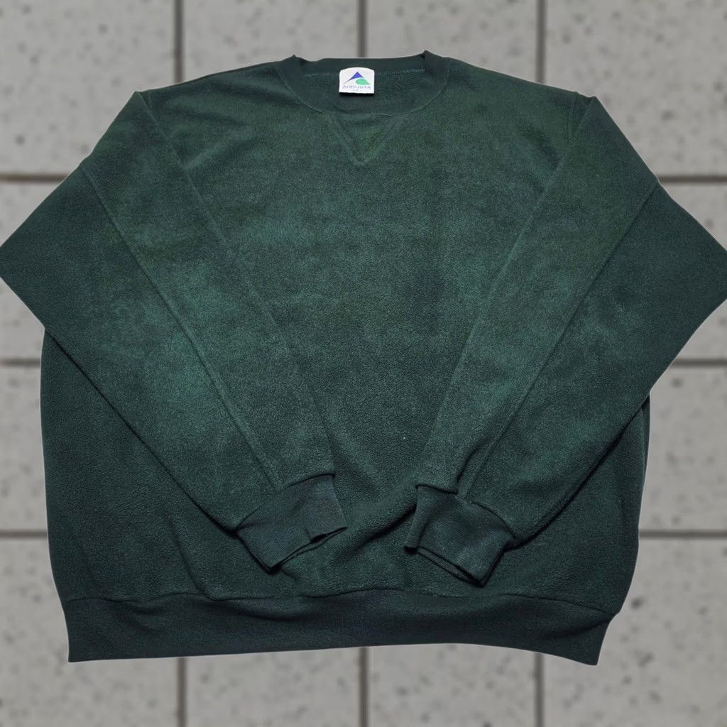 Augusta Sportswear VINTAGE Augusta Sportswear Mens Teddy Fleece Pullover Sweatshirt XL Green 90s Pullover Mens UL Regular Sweatshirt Size US XL / EU 56 / 4 - 1 Thumbnail