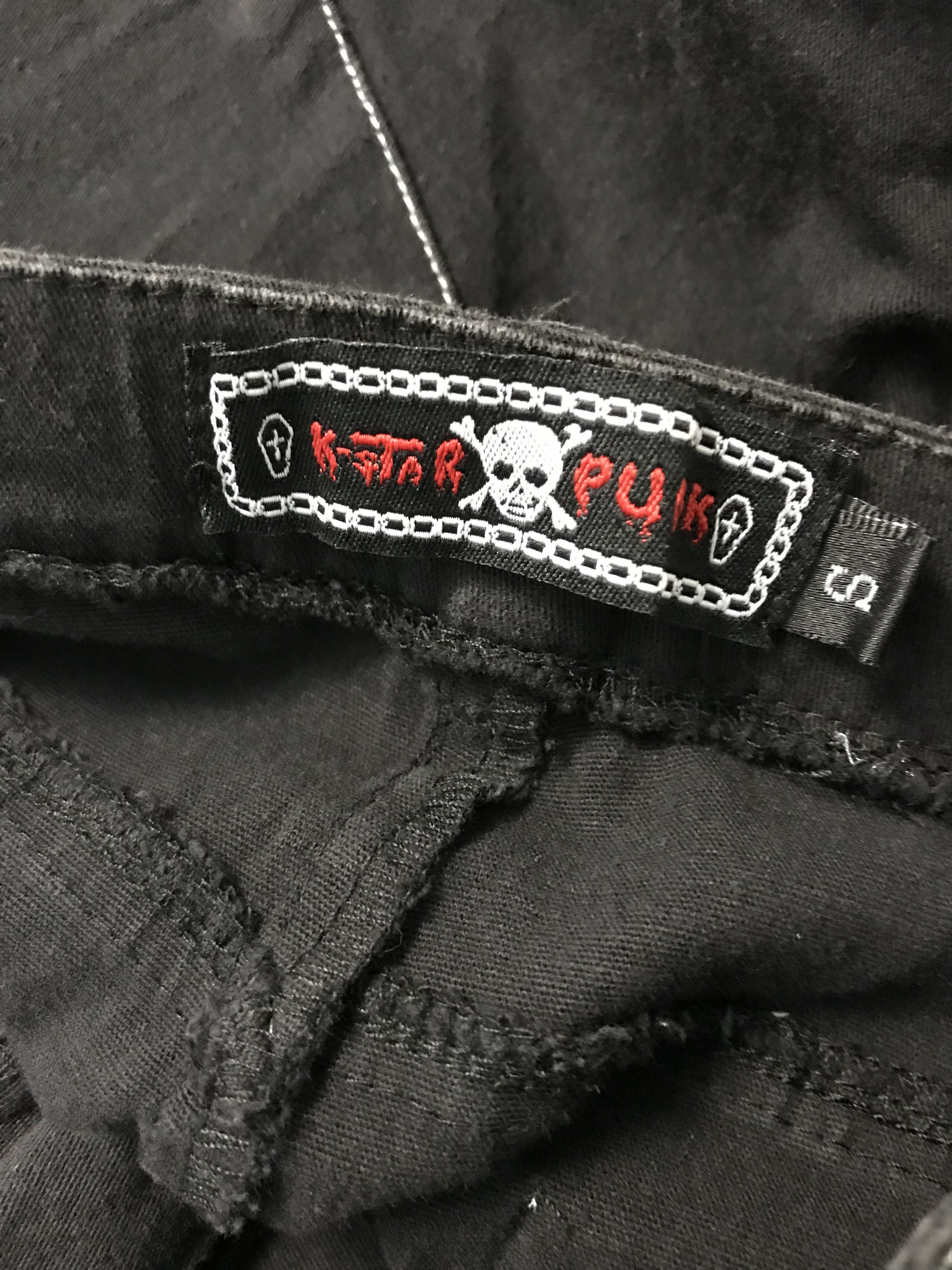 Hysteric Glamour × If Six Was Nine × Seditionaries K-Star Punk Distress Black Pant Size US 28 / EU 44 - 7 Thumbnail