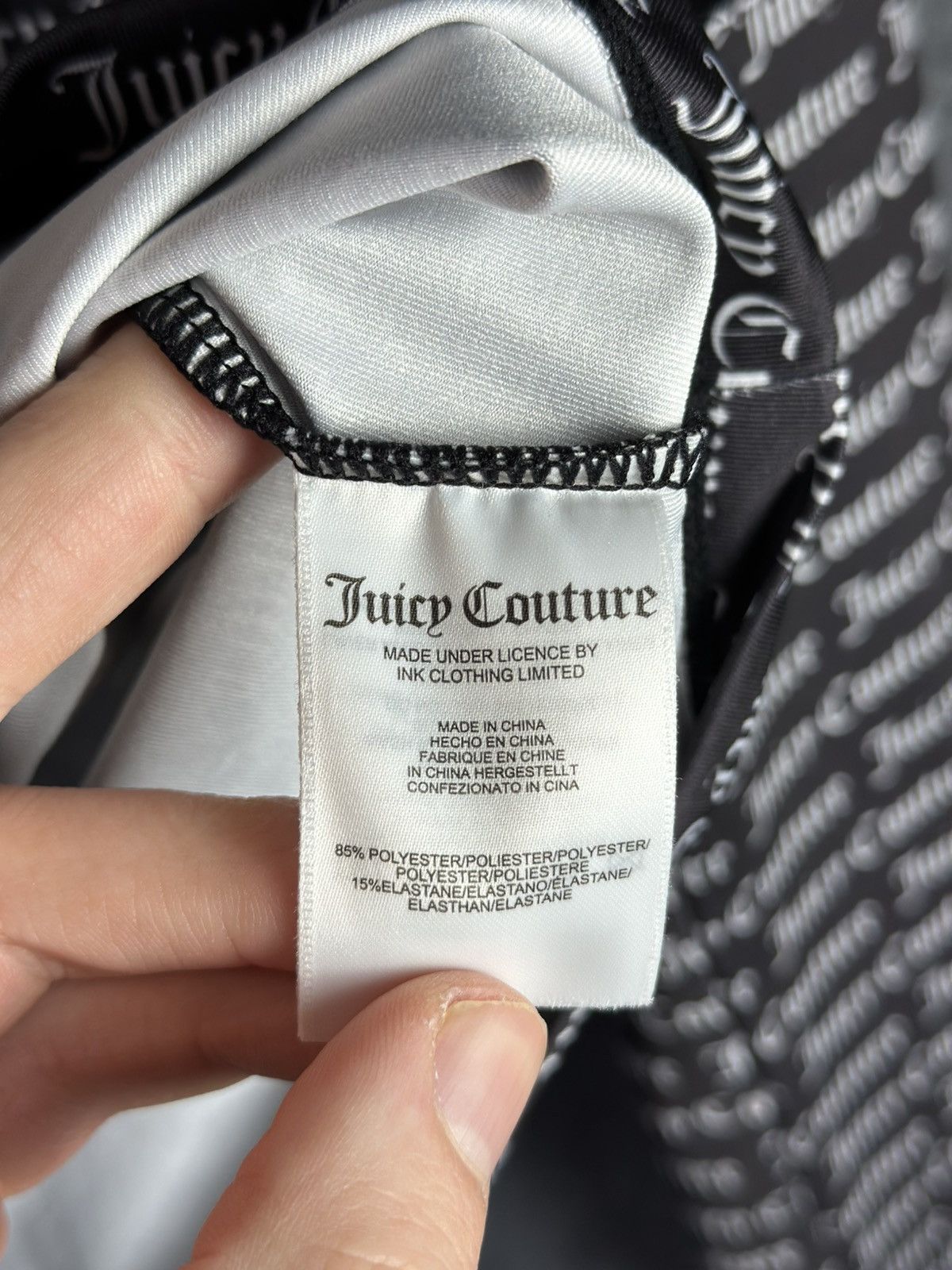 Designer × Juicy Couture Juicy Couture Crop Top With Long Long Sleeves Size M Size M / US 6-8 / IT 42-44 - 6 Thumbnail