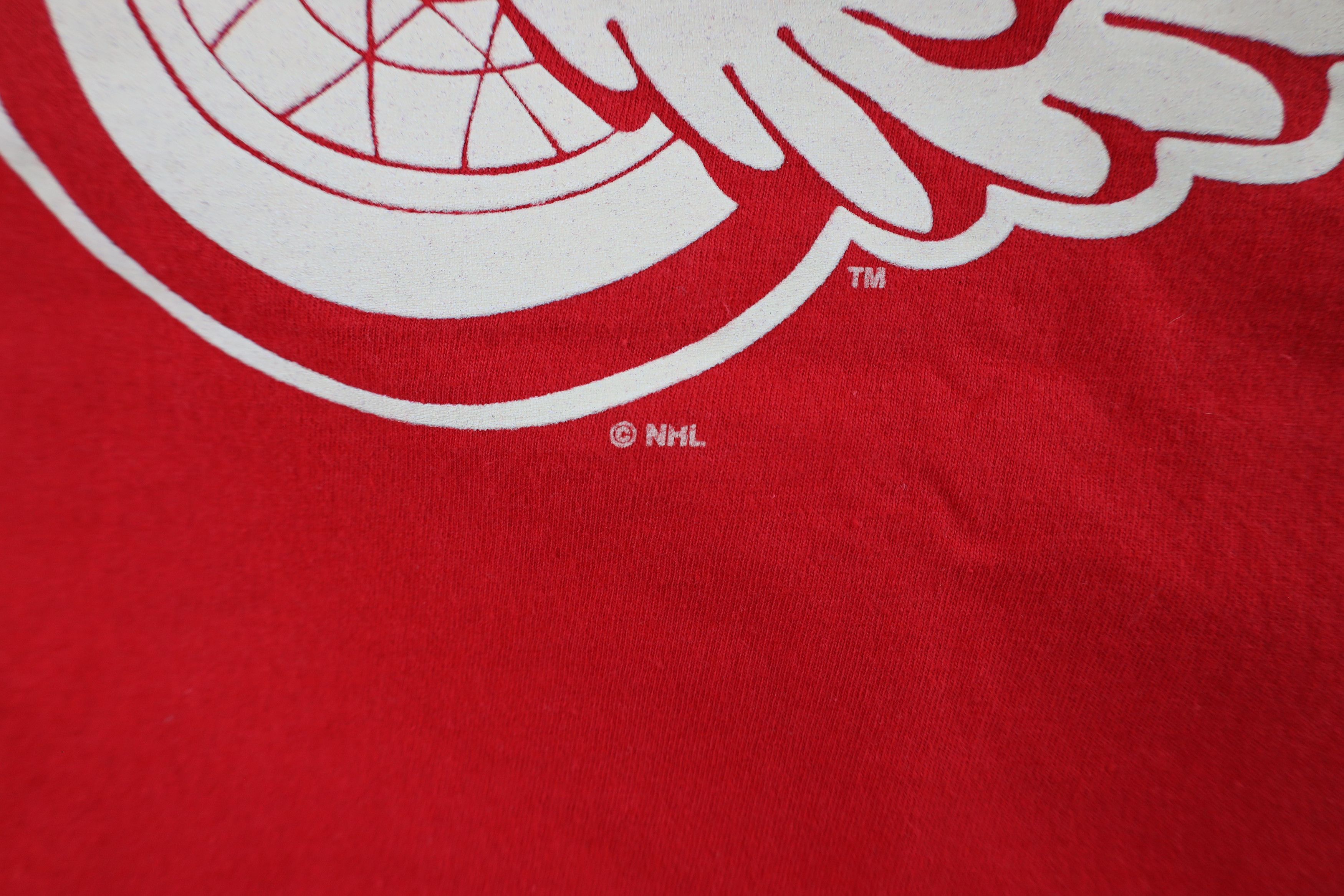 Reebok × Vintage Reebok Classic Jimmy Howard Detroit Red Wings Jersey T-Shirt Size US L / EU 52-54 / 3 - 7 Thumbnail