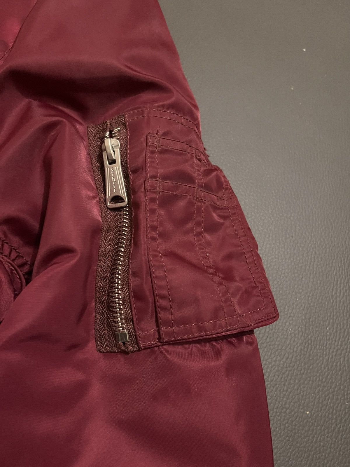 Schott × Vintage Schott cropped fit bomber ma-2 jacket vintage 90s Size US XL / EU 56 / 4 - 5 Thumbnail