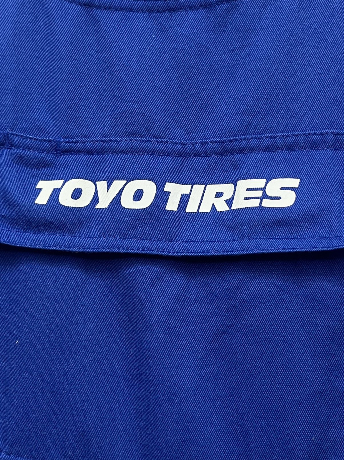 NASCAR × Toyo Enterprises × Vintage 90’s TOYO TIRES Overall Cargo Racing Mechanic Pit Crew Drift Size US 32 / EU 48 - 6 Thumbnail