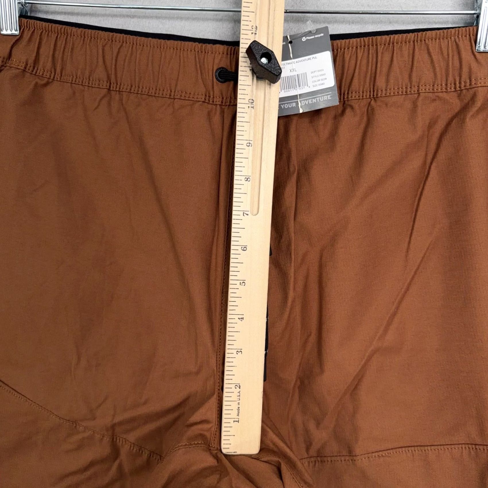 Eddie Bauer Eddie Bauer Shorts Mens 2XL Brown Hiking Active Ultimate Adventure Pull On Size US 39 - 4 Thumbnail