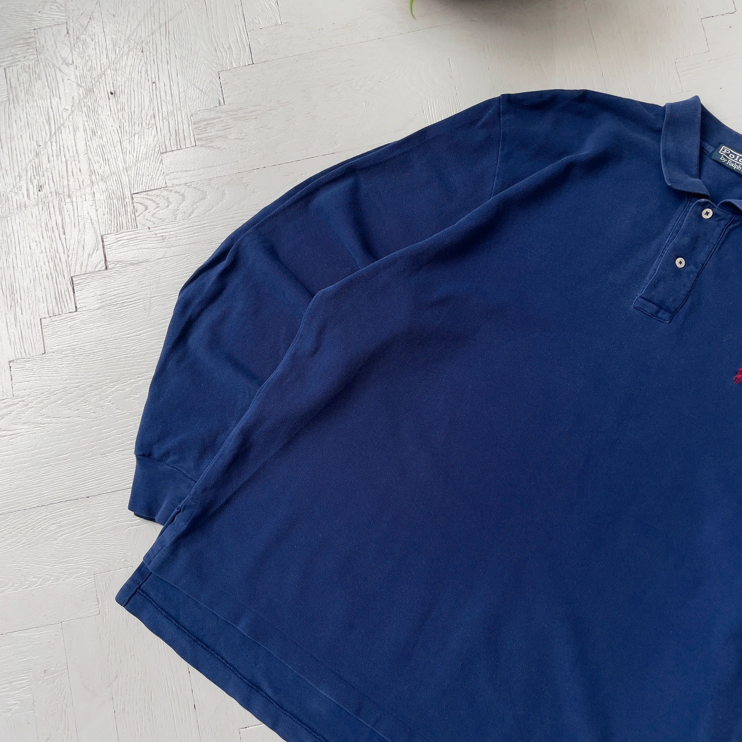 Polo Ralph Lauren Polo Ralph Lauren Preppy Long Sleeve Polo Shirt Size US XL / EU 56 / 4 - 3 Thumbnail