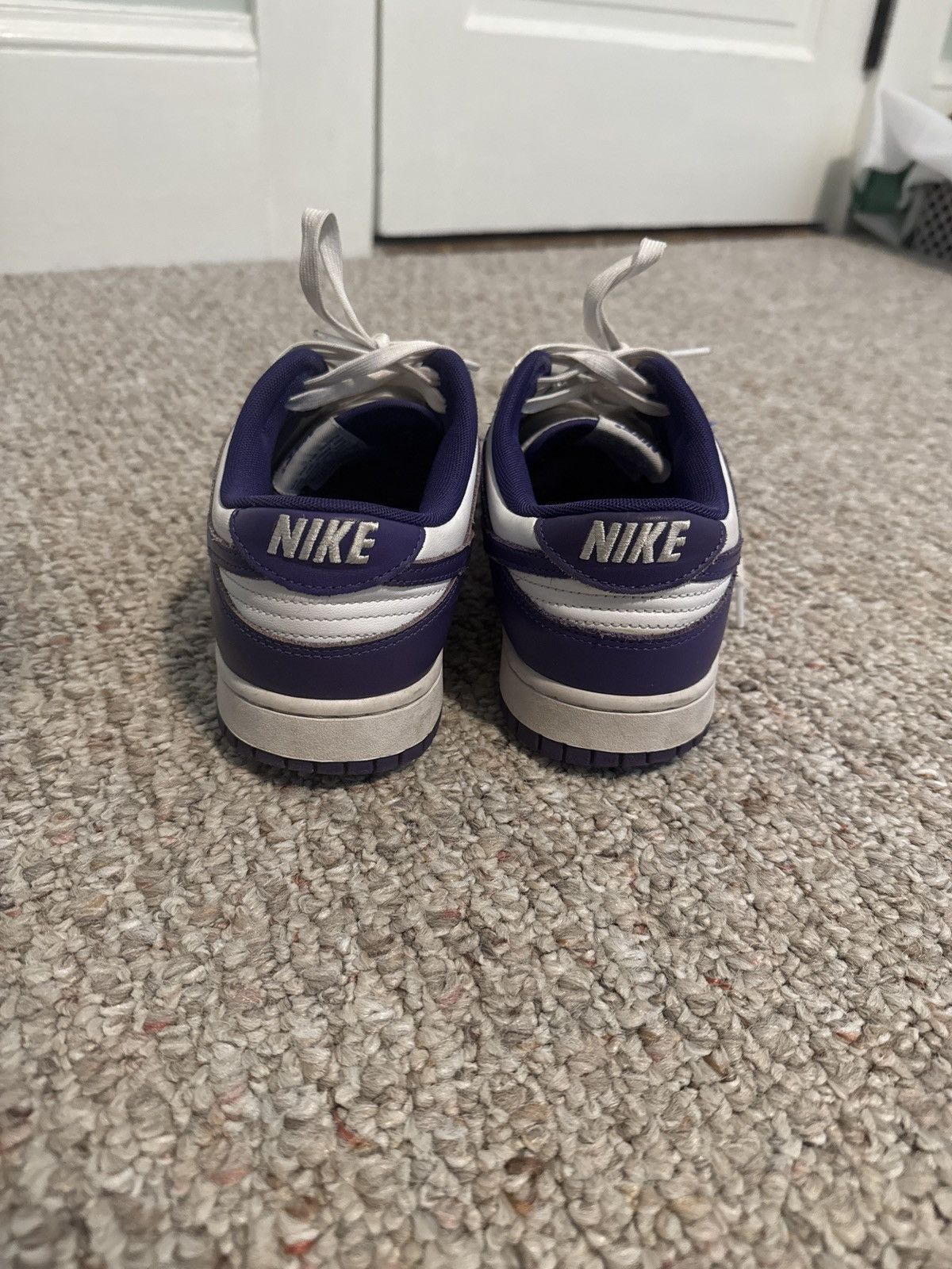 Nike Nike dunk low court purple Size US 10 / EU 43 - 4 Thumbnail