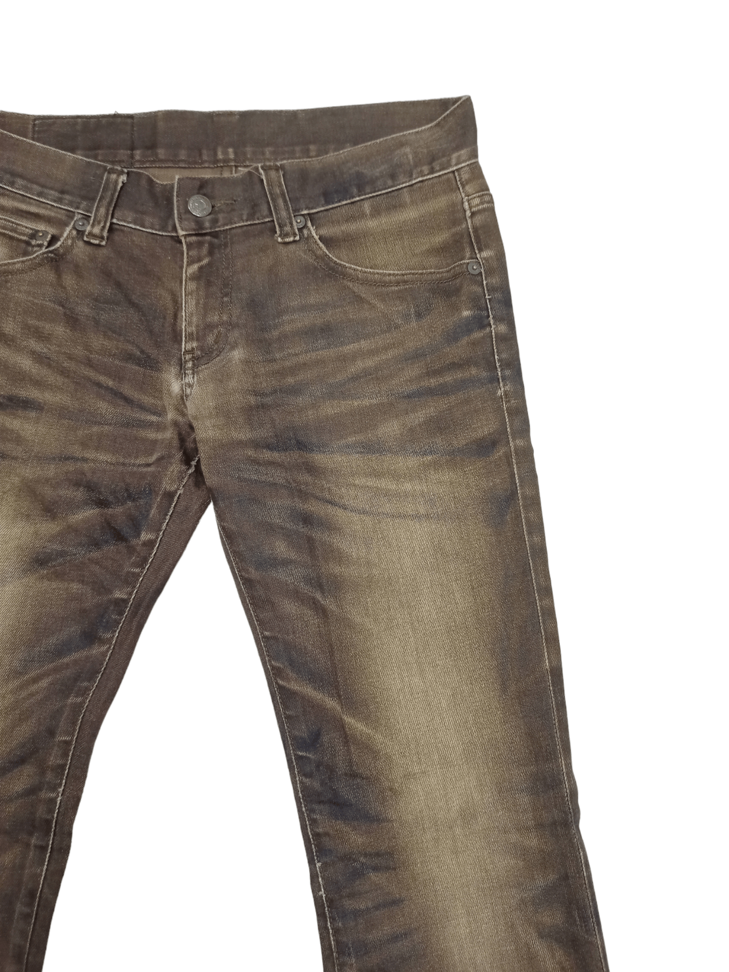 Tornado Mart Tornado Mart Stretchable Mud Washed Flared Denim Size US 30 / EU 46 - 5 Thumbnail