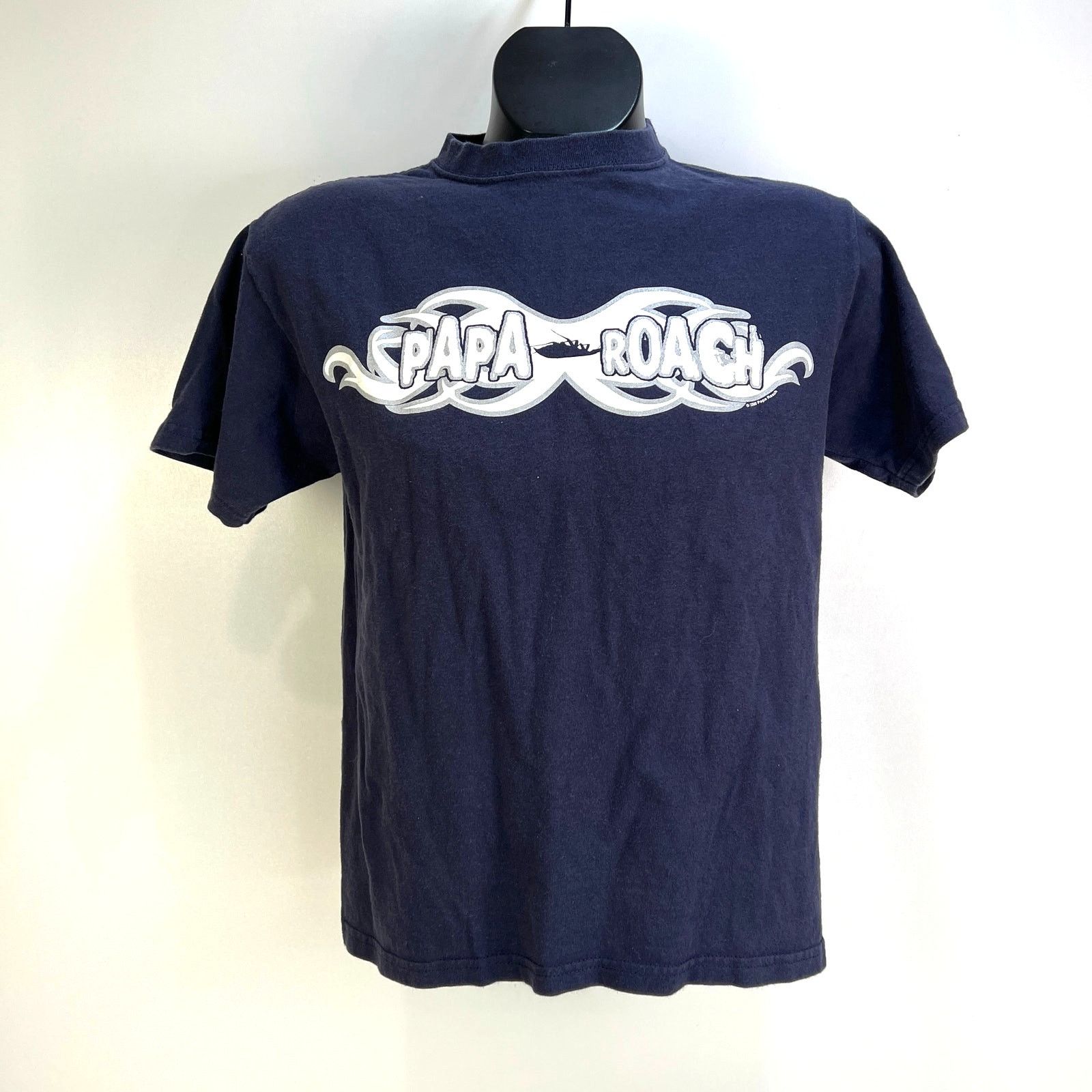 Anvil Vintage Papa Roach Graphic Tee Shirt Black 2000 Size US M / EU 48-50 / 2 - 1 Thumbnail