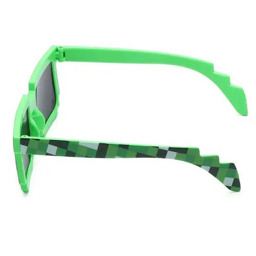 Electric Visual Mibuki x Rena Pixel Mosaic Sun Glasses Green (adult size) Size ONE SIZE - 6 Thumbnail