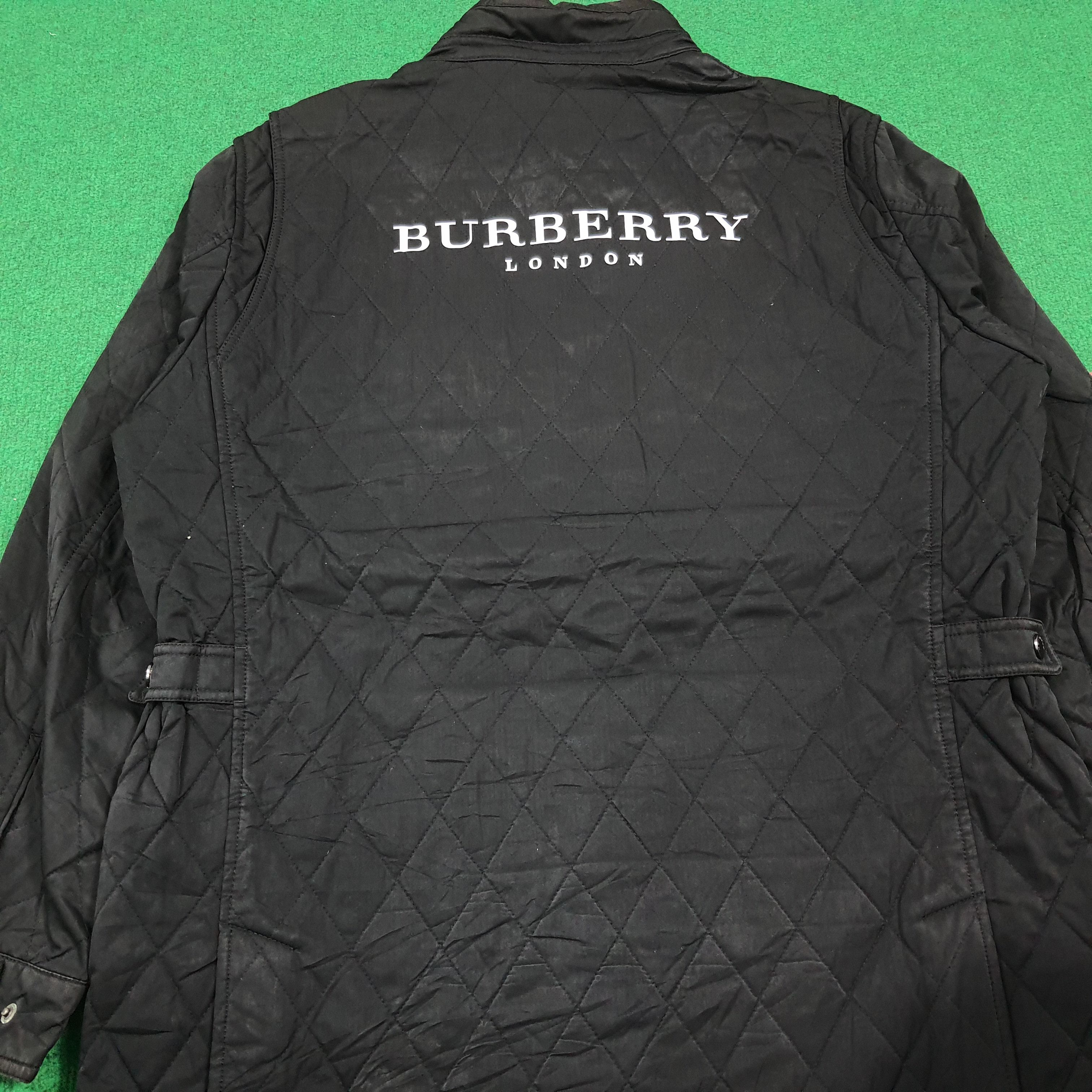 Burberry Vintage Burberry Nova Check Lining Diamond Coat C287N9 Size US L / EU 52-54 / 3 - 3 Thumbnail