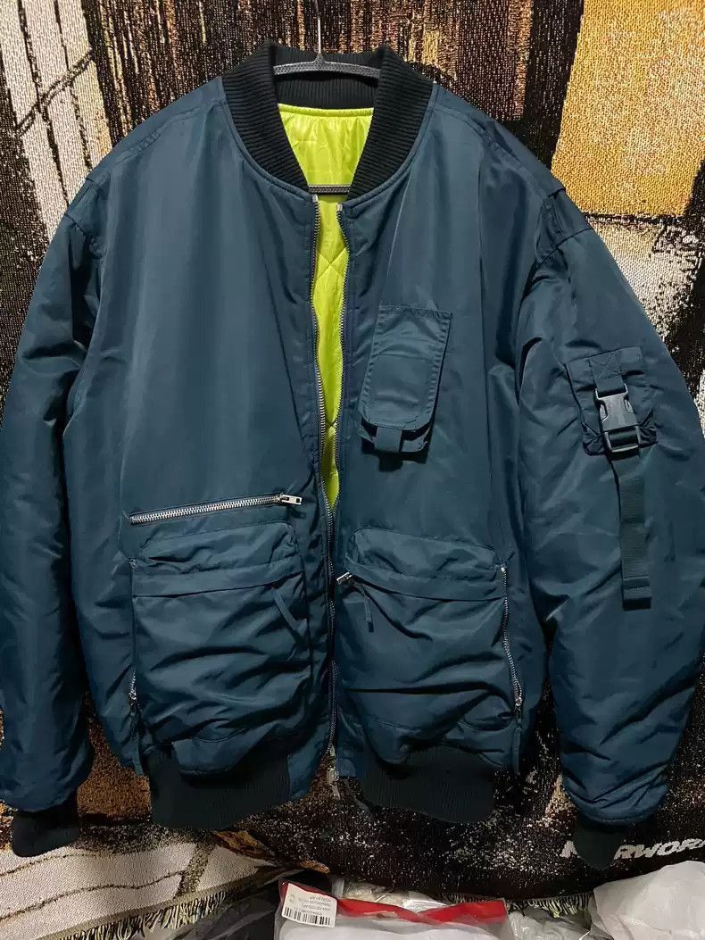 Helmut Lang Helmut Lang Double-sided bomber -2507 Size US L / EU 52-54 / 3 - 1 Thumbnail