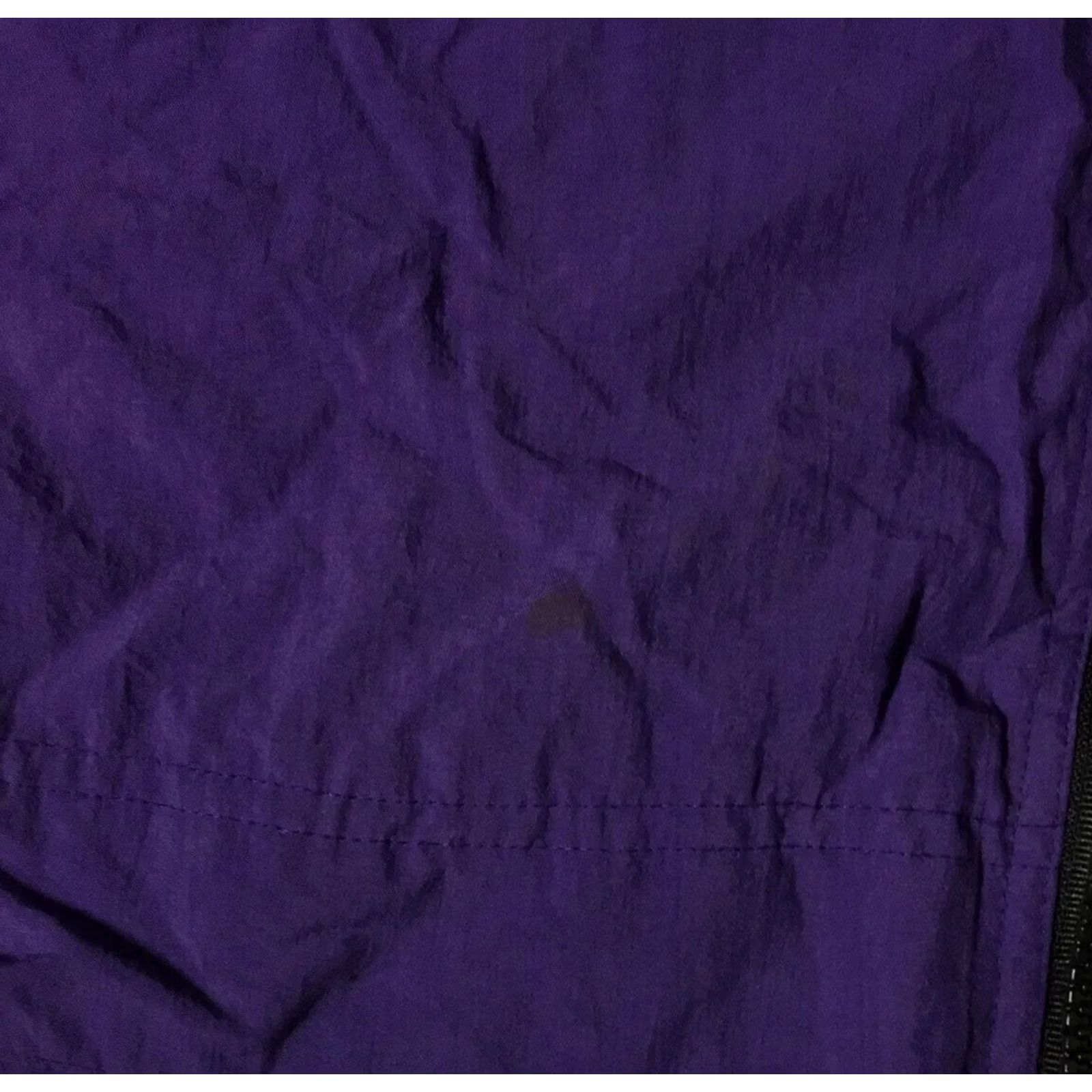 Vintage VINTAGE 90s Abstract Animal Art jacket Mens M Purple Hip Hop Vaporwave 80s 90s Nautical Punk Retro Windbreaker White Stag Jacket Size US M / EU 48-50 / 2 - 6 Thumbnail