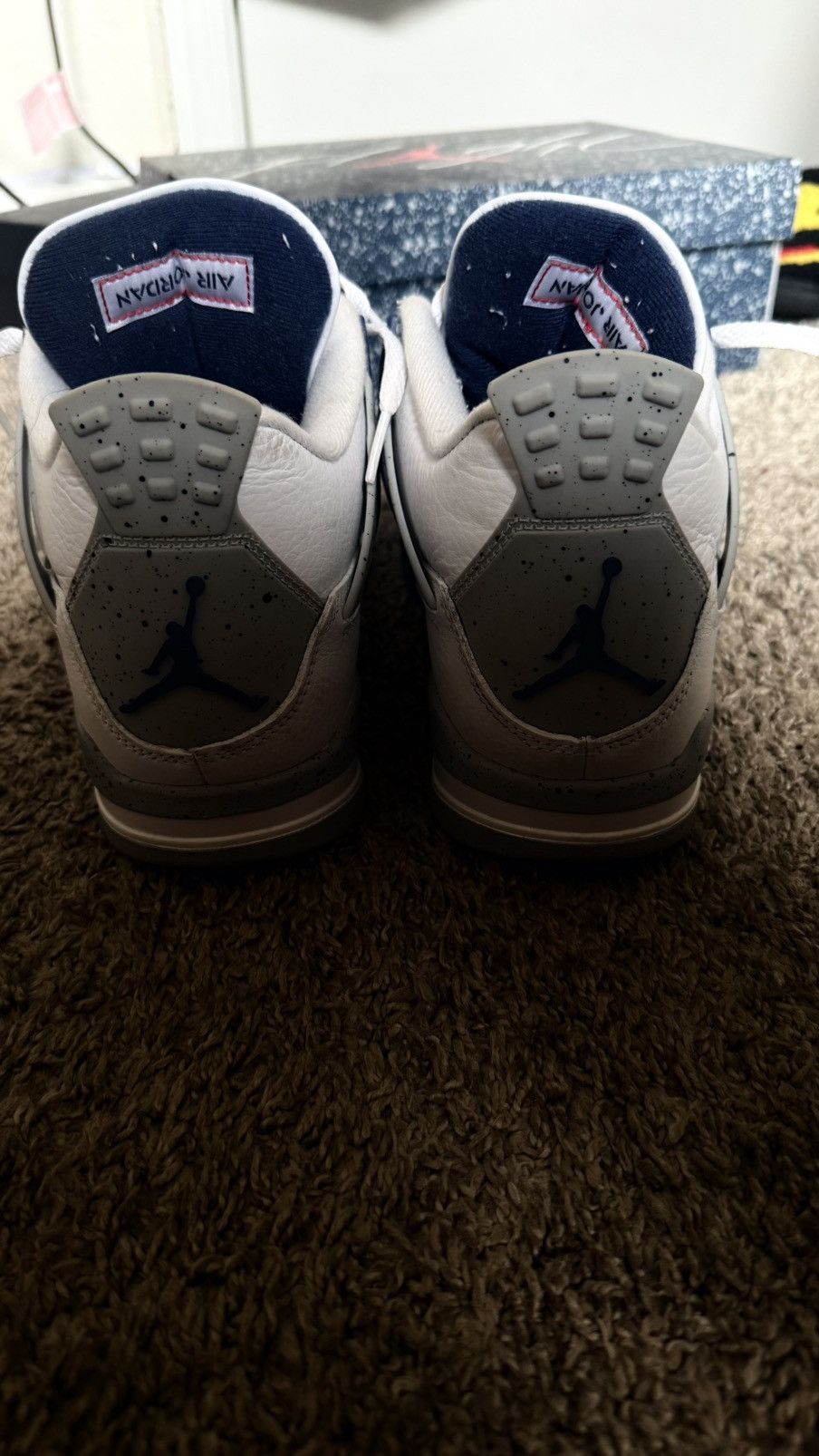 Jordan Brand Air Jordan 4 Retro Midnight navy Size US 9 / EU 42 - 4 Thumbnail
