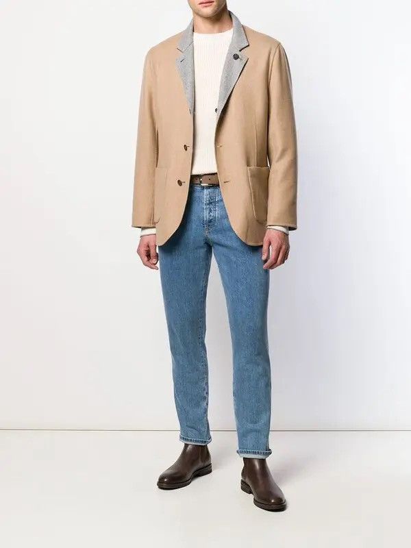 Brunello Cucinelli NWT RPR $5k Brunello Cucinelli Cashmere Reversible Jacket Size US M / EU 48-50 / 2 - 5 Thumbnail