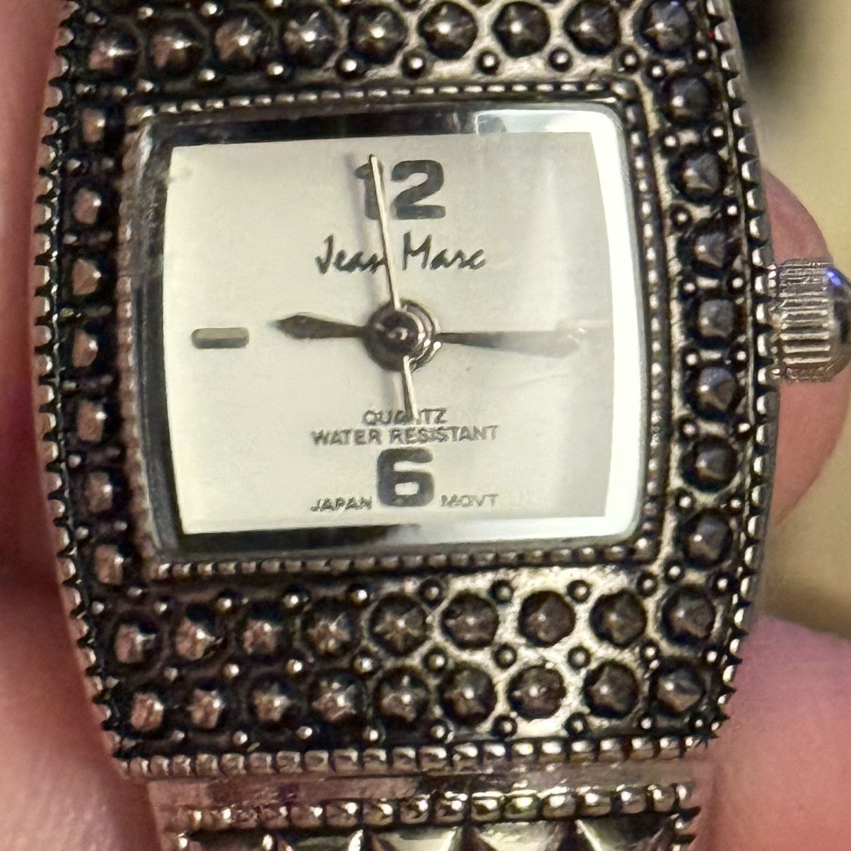 Other Jean Marc silver tone hinged cuff bangle watch Size ONE SIZE - 3 Thumbnail