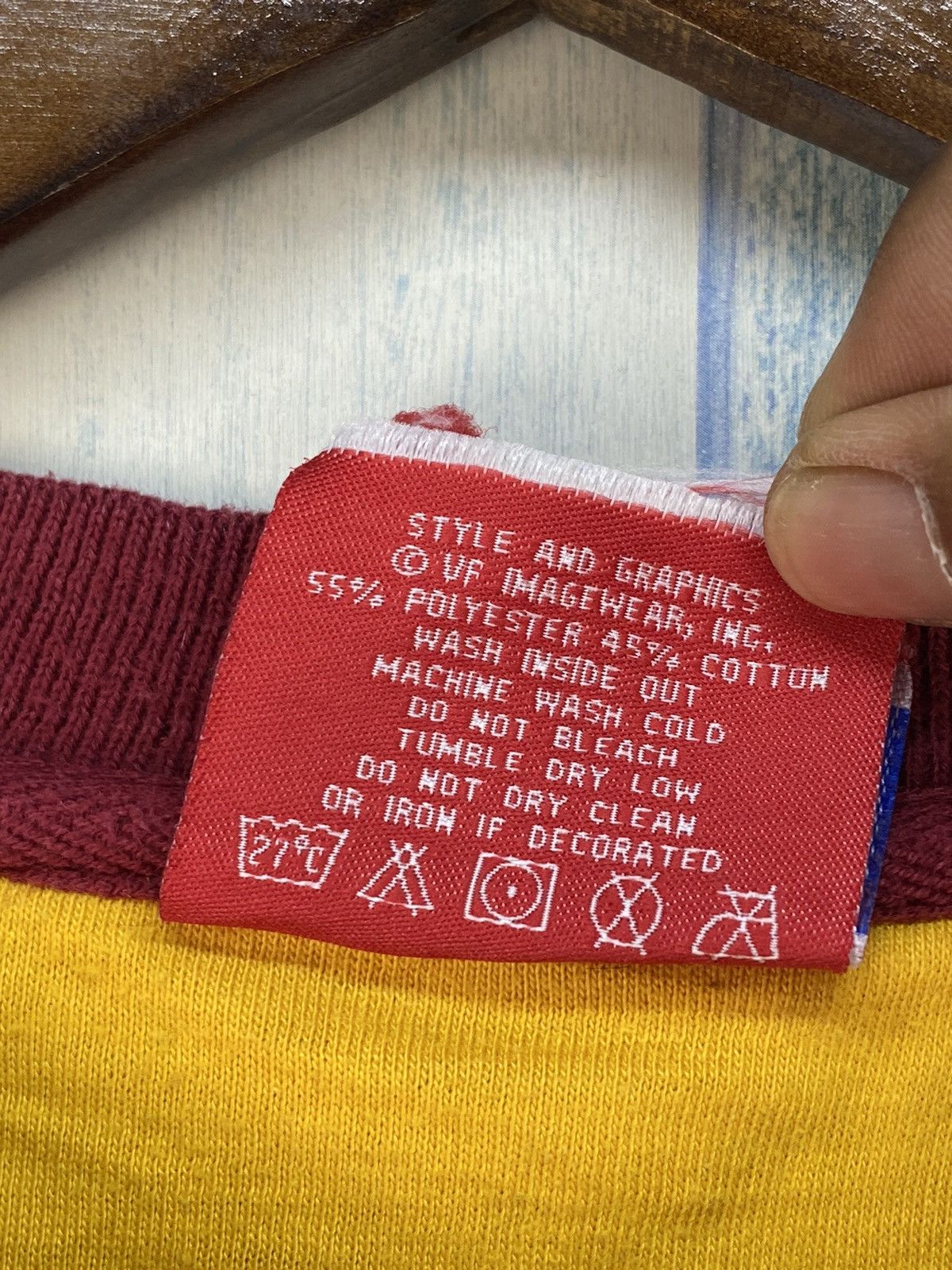 NFL VINTAGE NFL REDSKINS SWEATSHIRT Size US L / EU 52-54 / 3 - 7 Thumbnail