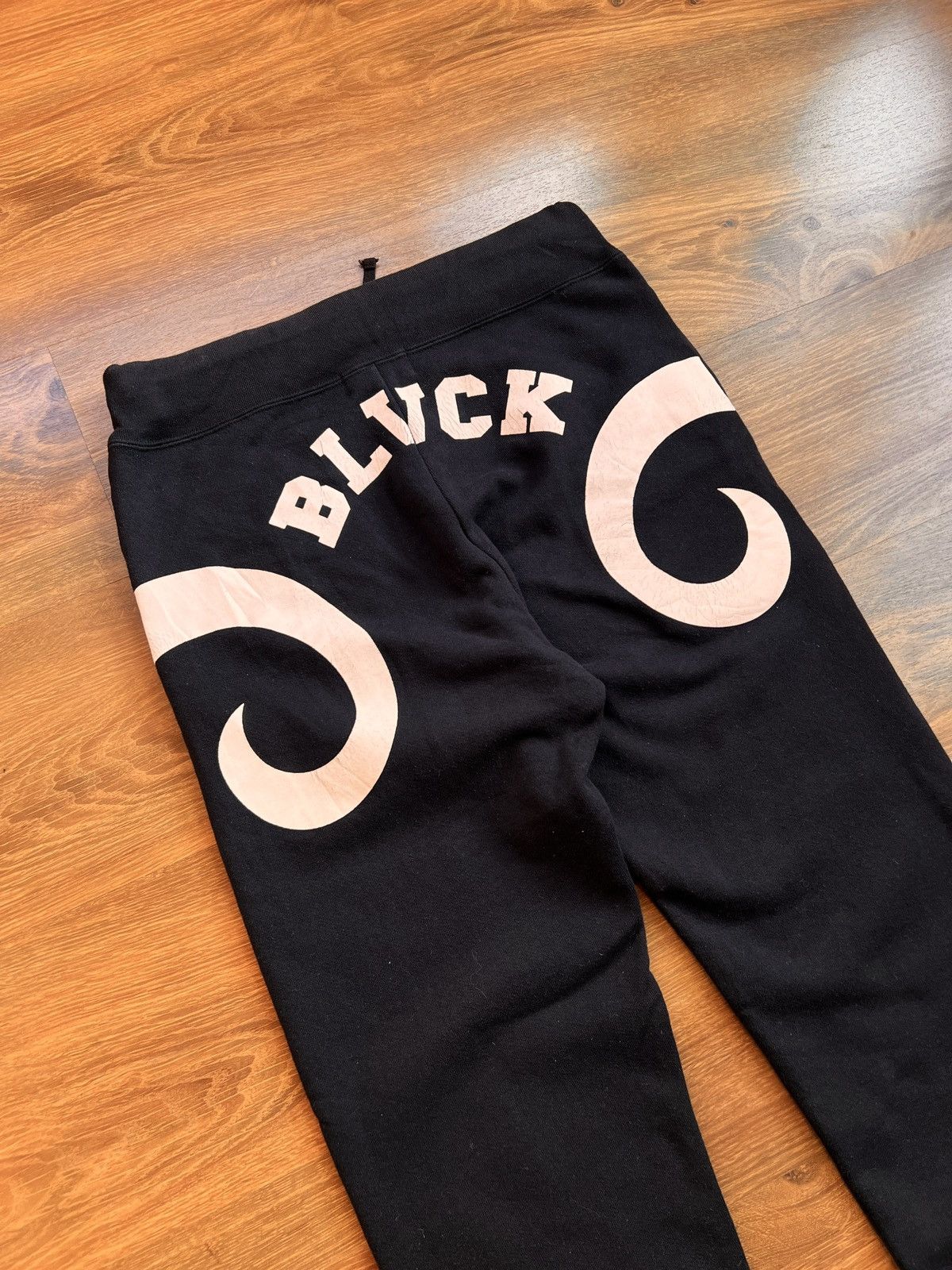 Bape Rare Bape x Black Scale BLVCK Shark Joggers / Sweatpants Size US 28 / EU 44 - 4 Thumbnail