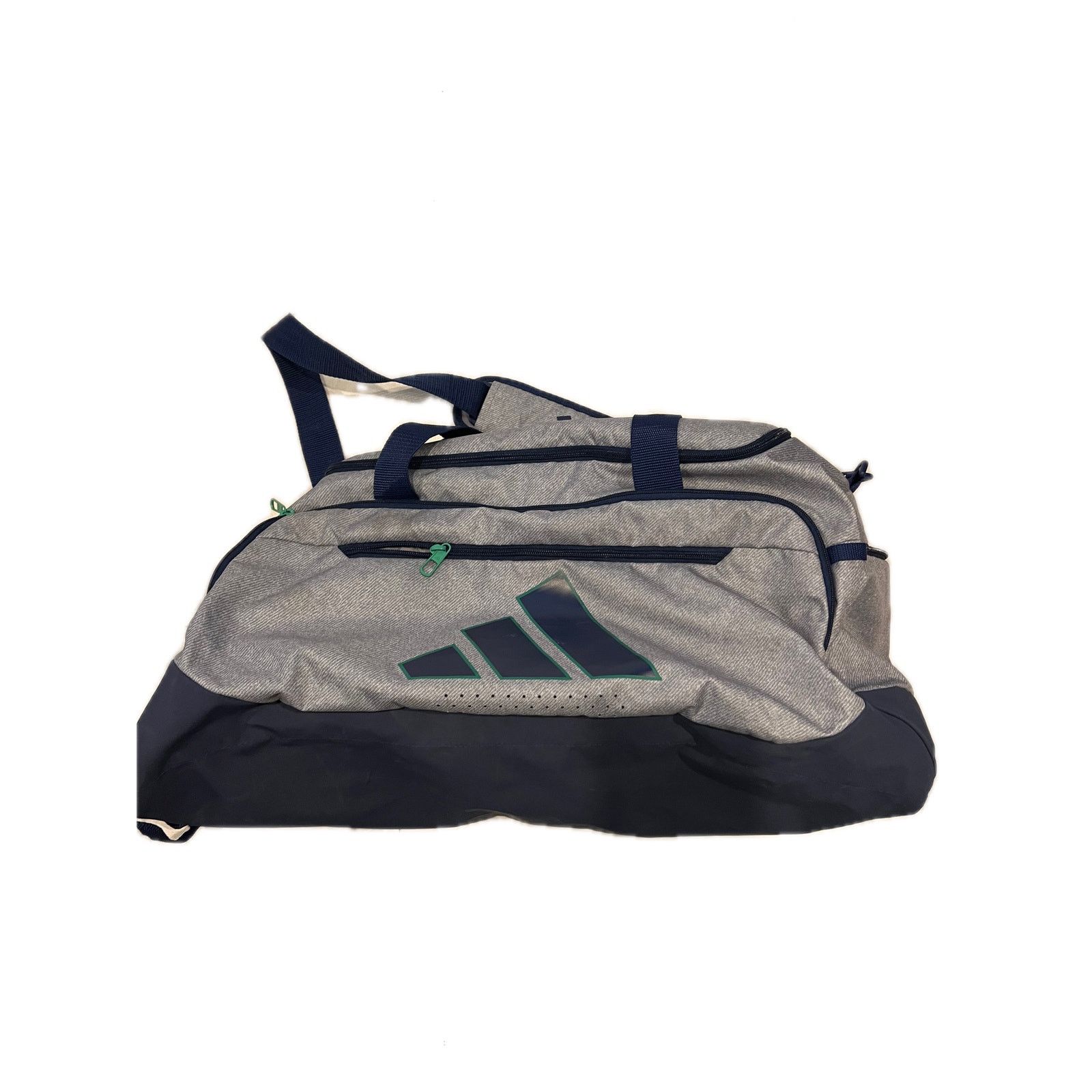 Adidas Adidas Defender Medium 20"x12"x10" Blue Gray Duffel Bag Size ONE SIZE - 1 Thumbnail