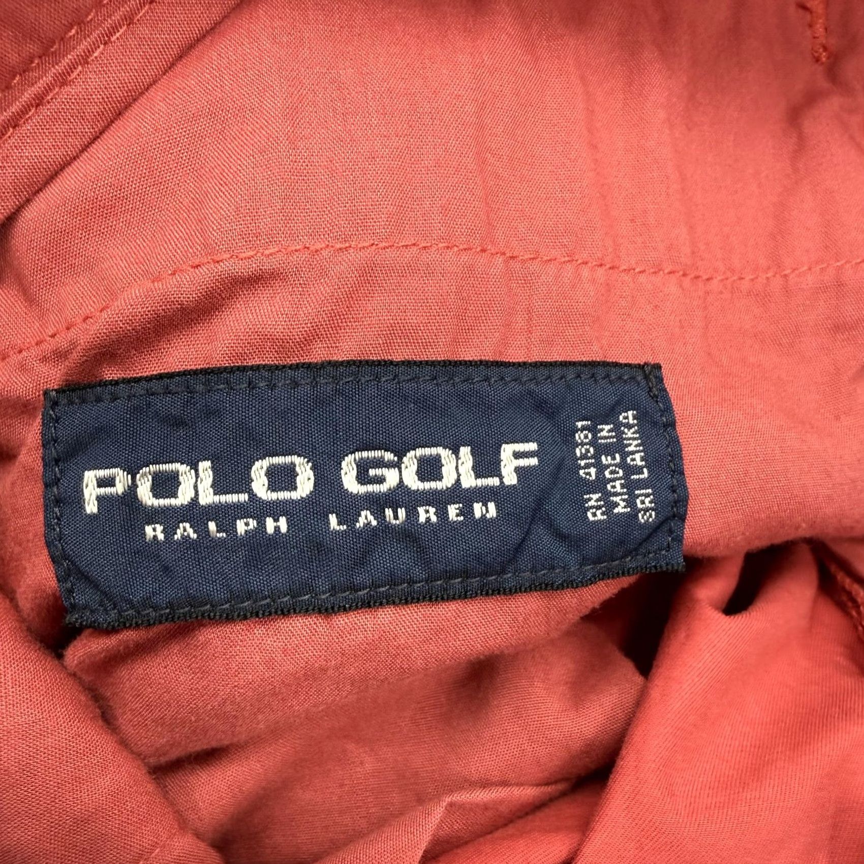 Polo Ralph Lauren VINTAGE Polo Ralph Lauren Shorts Mens 34 Pink Golf Chino Pima Cotton Casual 9 Inseam Size US S / EU 44-46 / 1 - 3 Thumbnail