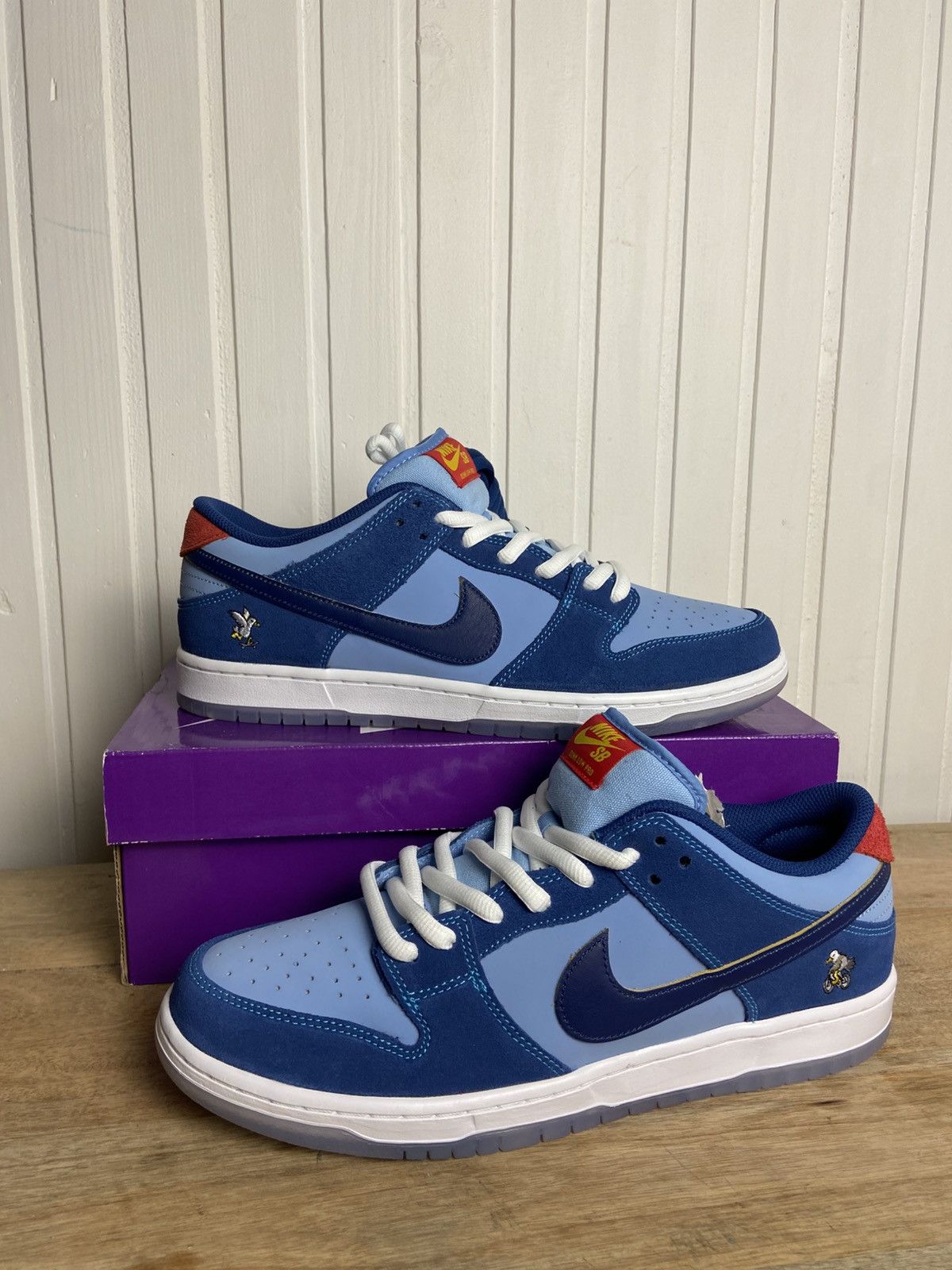 Nike New Nike SB Dunk Low Pro "Why So Sad?" Authentic Size 11,5US Size US 11.5 / EU 44-45 - 8 Thumbnail