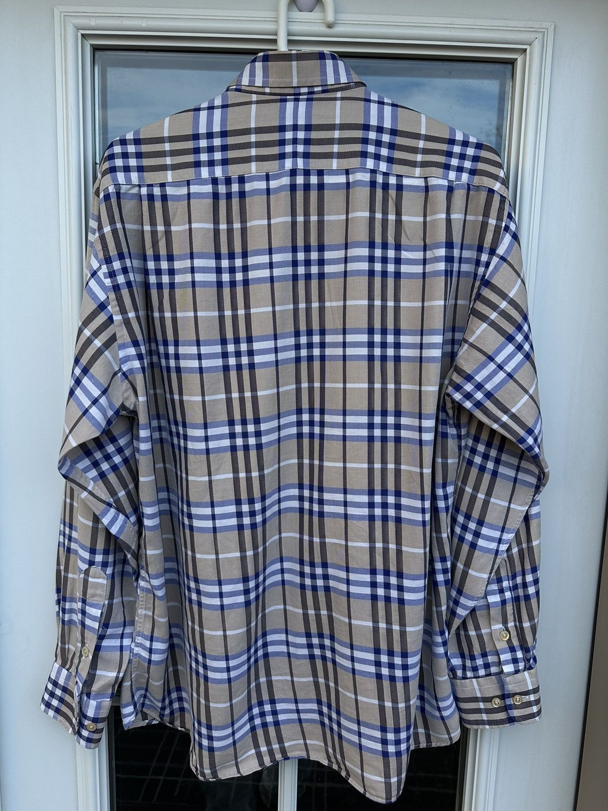 Burberry Burberry Nova Check Plaid Checkered pocket shirt men’s Size US L / EU 52-54 / 3 - 10 Thumbnail