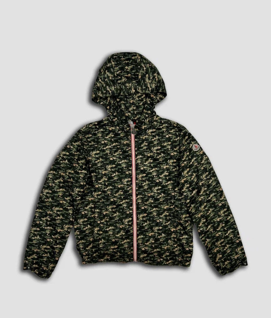Moncler Vintage Moncler Lightweight Camouflage Windbreaker Jacket Size US XS / EU 42 / 0 - 1 Thumbnail