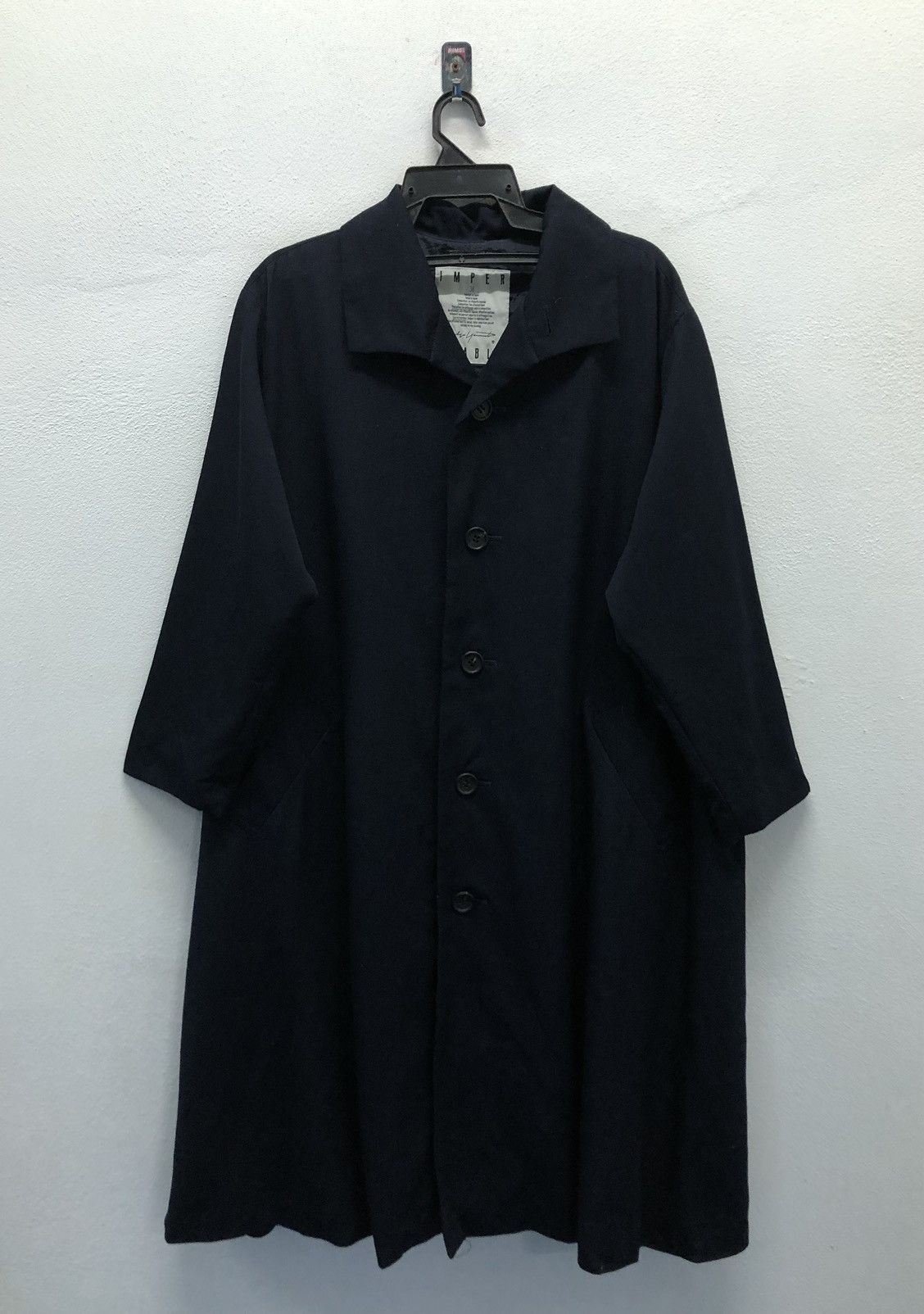 Vintage YohjiYamamoto Imper Meable Made In Japan Long Jacket