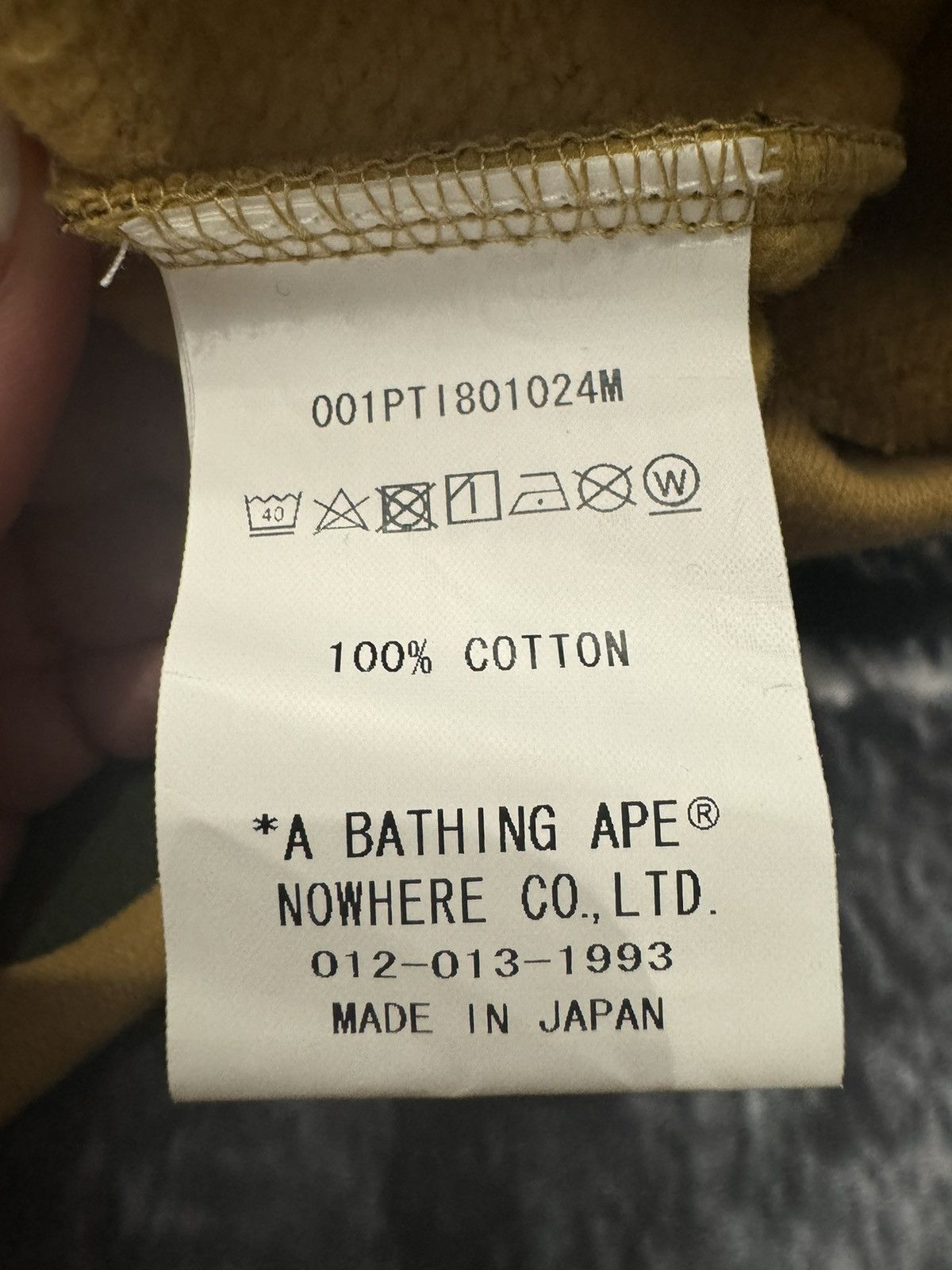 Bape 1st Camo Ape Head Patched Sweat Pants Size US 42 / EU 58 - 8 Thumbnail