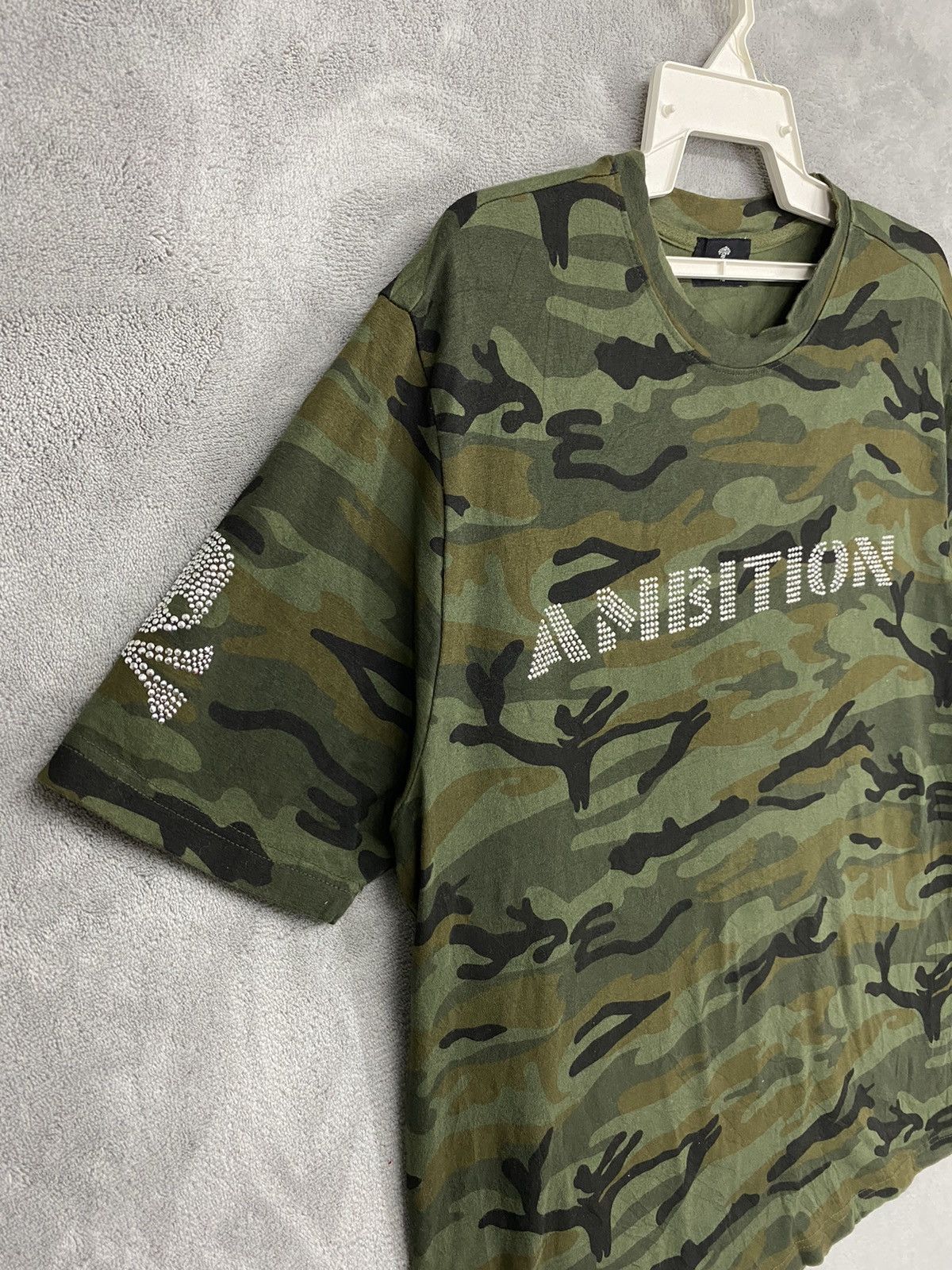Other Be Anbition Camo Skull T Shirt Size US XL / EU 56 / 4 - 4 Thumbnail