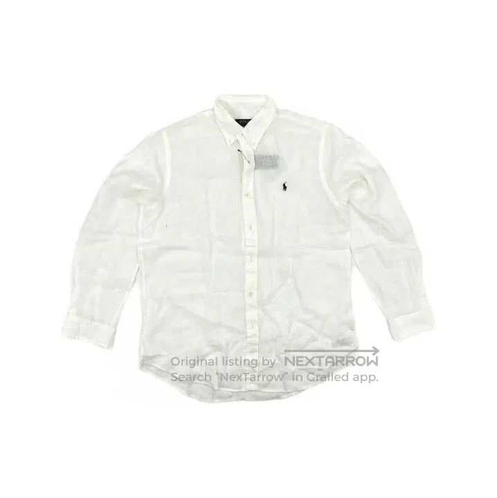Polo Ralph Lauren Polo Ralph Lauren Pony Logo Linen Long Sleeve Shirt. Size US L / EU 52-54 / 3 - 2 Thumbnail