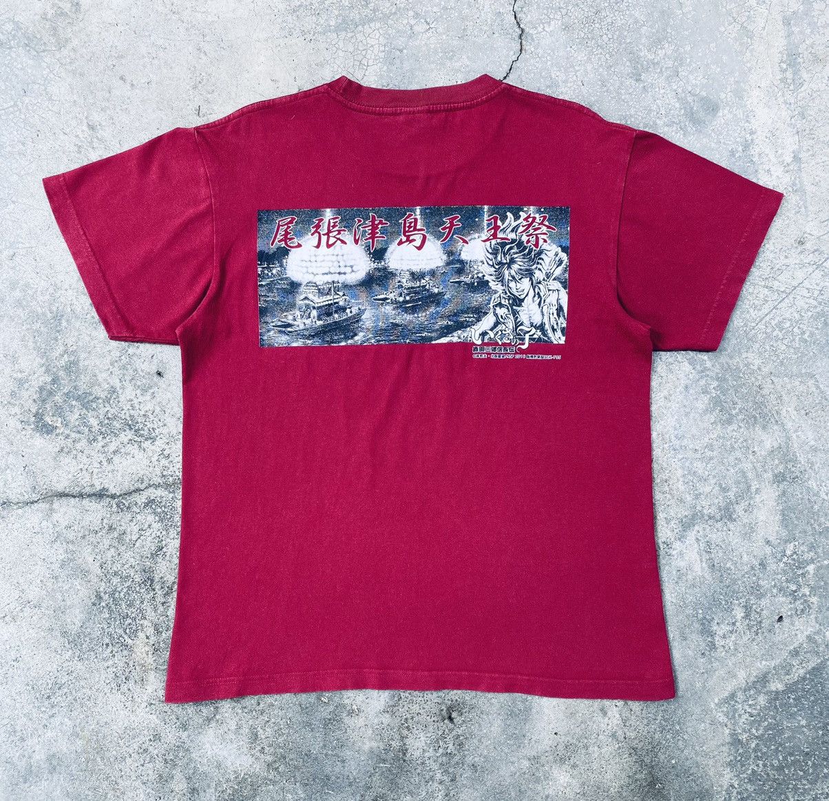 Vintage Vintage Anime Manga Ikusa no Ko Legend of Oda Nobunaga Tees Size US M / EU 48-50 / 2 - 2 Thumbnail