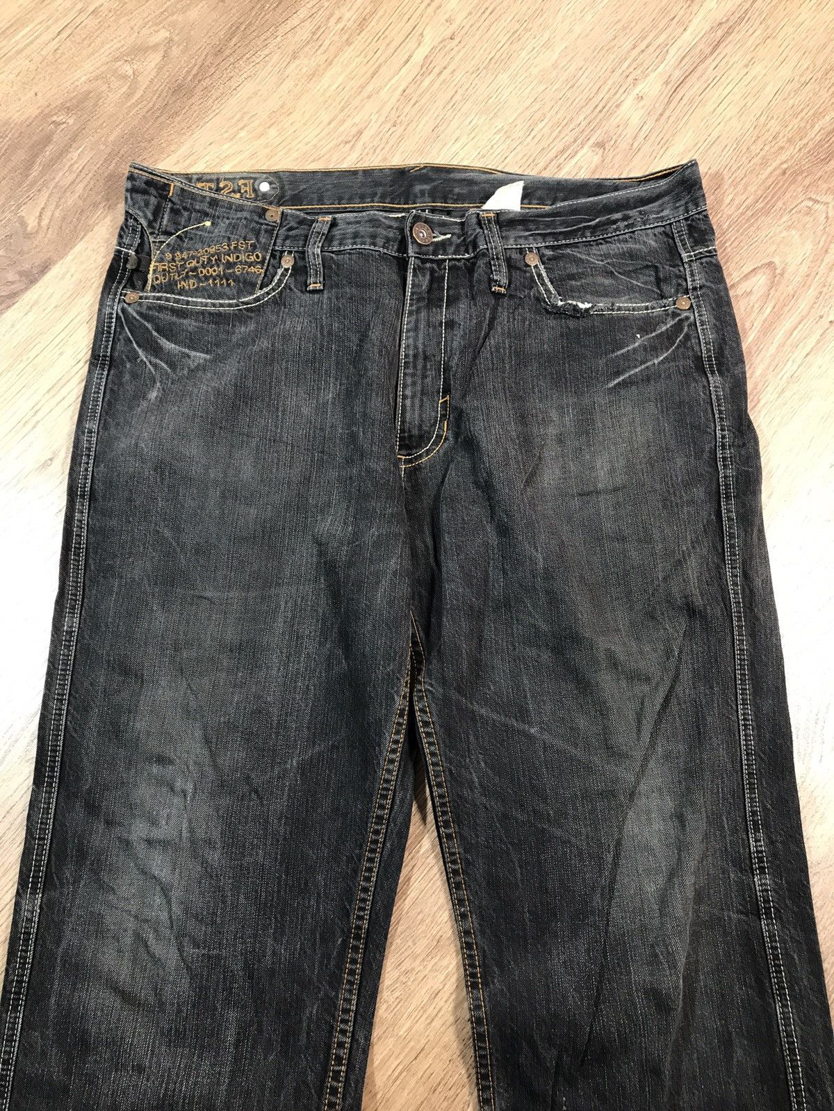 Japanese Brand × Vintage Vintage Distressed Denim Pants Jeans Size US 41 - 3 Thumbnail