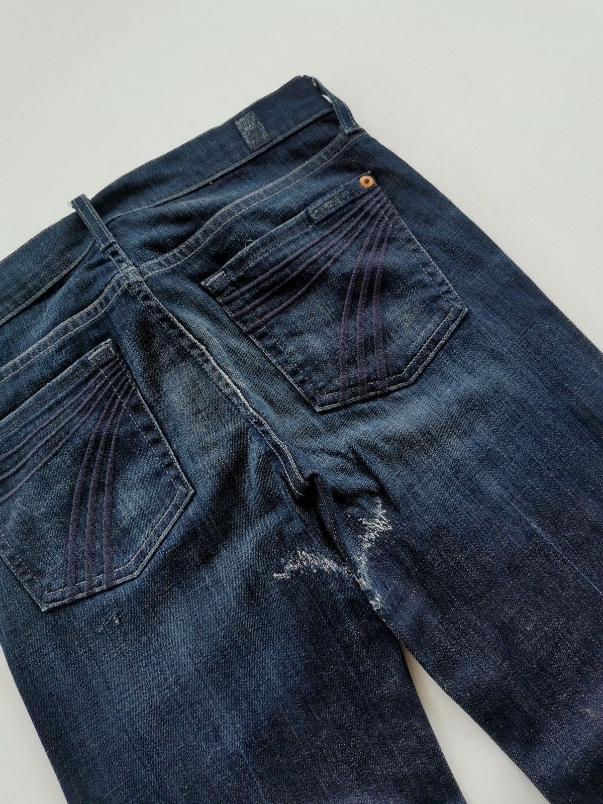 7 For All Mankind Flare Bootcut Dojo 7 For All Mankind Jeans Size 26" / US 2 / IT 38 - 9 Thumbnail