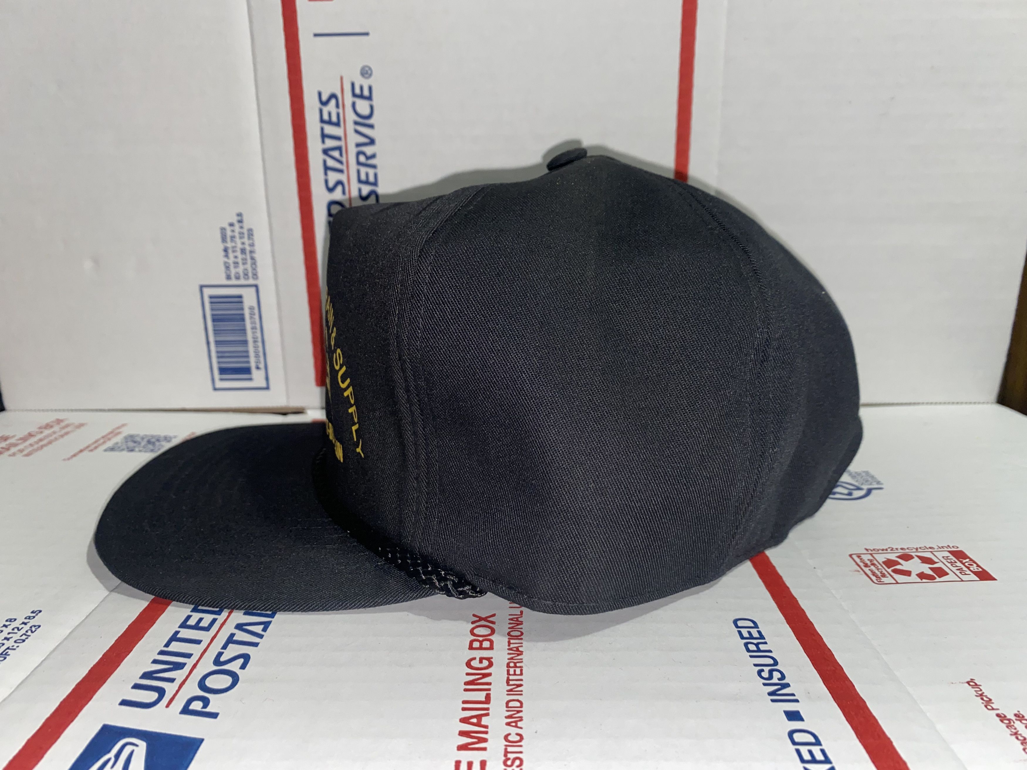 Vintage vtg Offerle CO-OP Grain Supply Trucker Hat Earflap Cap Farm Size ONE SIZE - 4 Thumbnail