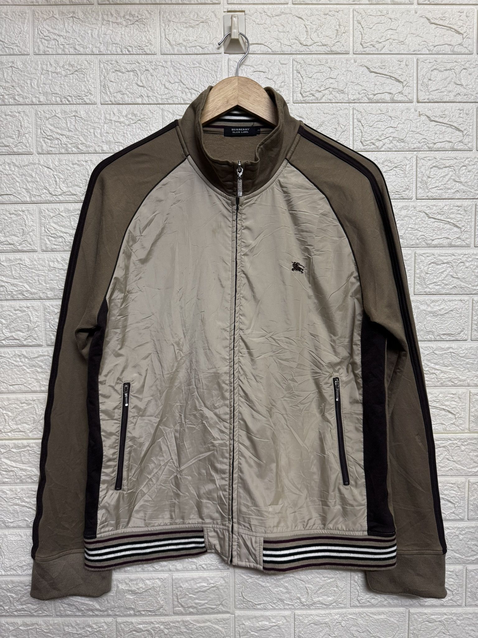 Burberry × Designer Burberry Black Label Zipper Jacket Size US M / EU 48-50 / 2 - 1 Thumbnail
